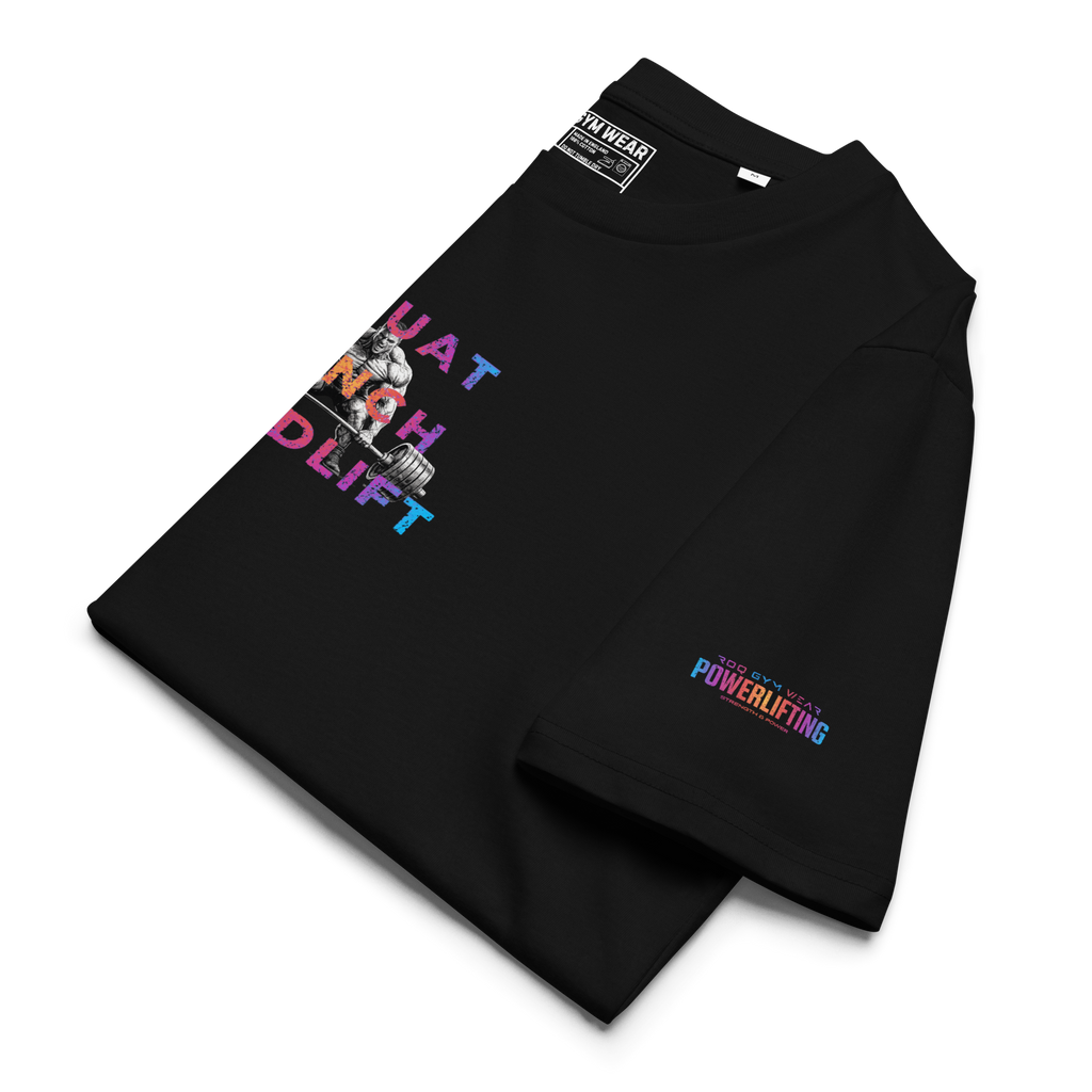 Squat Bench Deadlift - Regular T-Shirt - Black