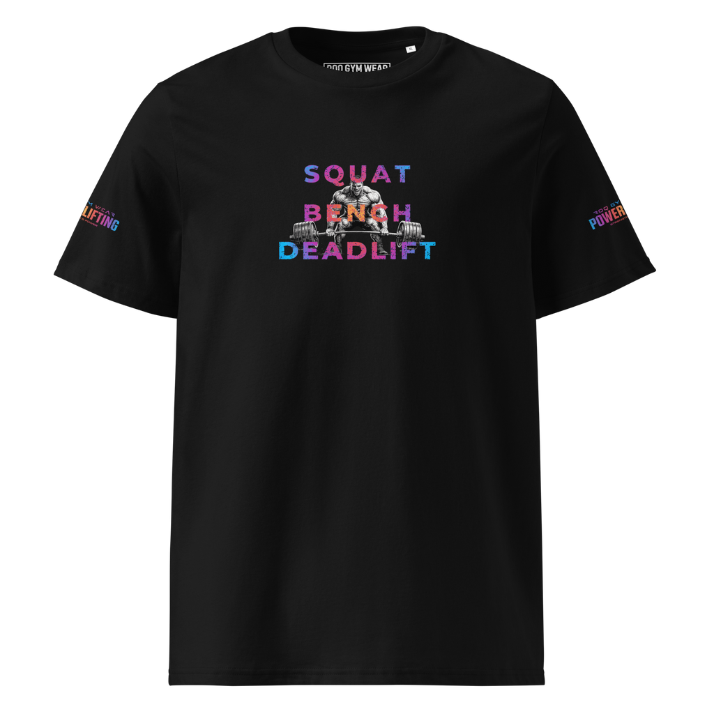 Squat Bench Deadlift - Regular T-Shirt - Black