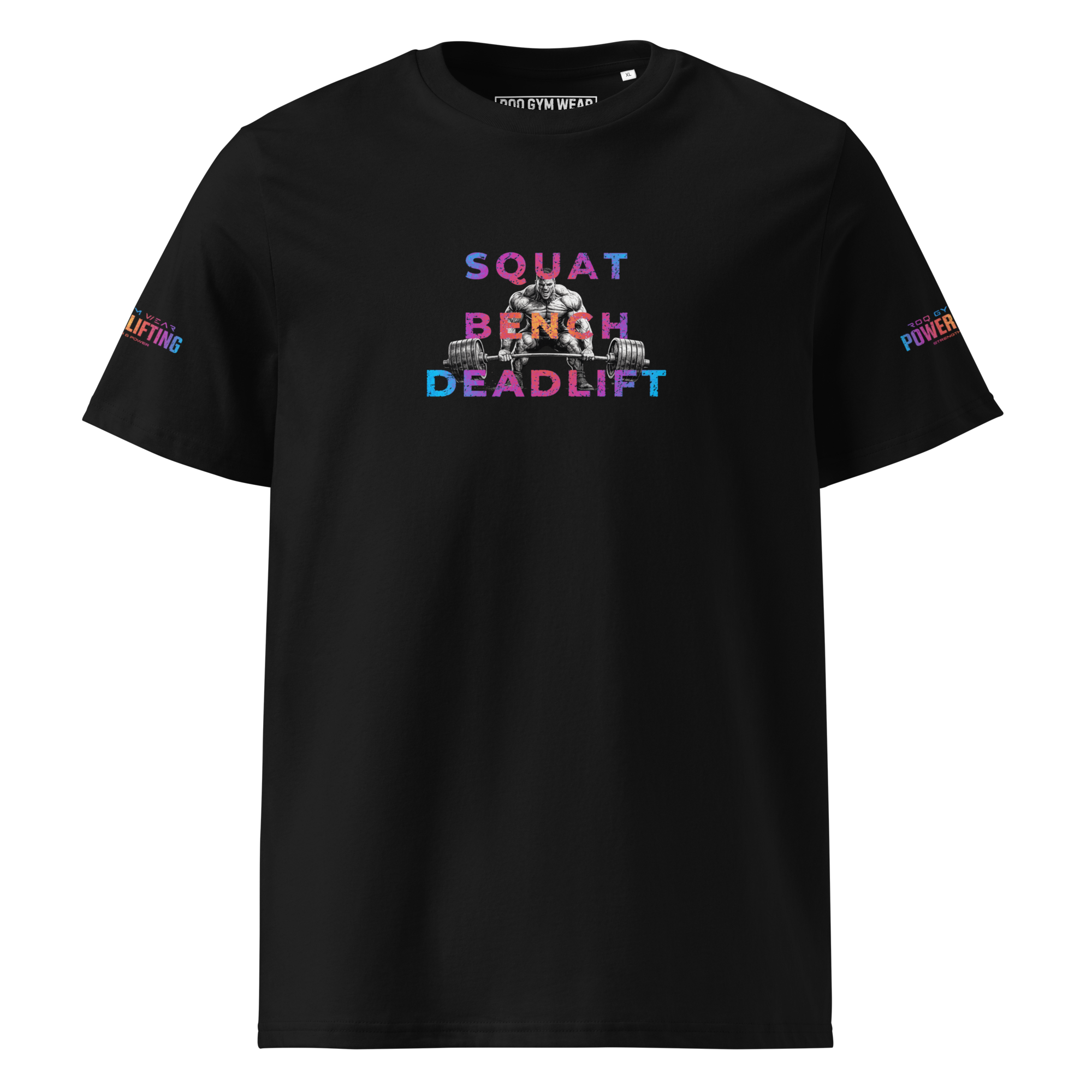 Squat Bench Deadlift - Regular T-Shirt - Black