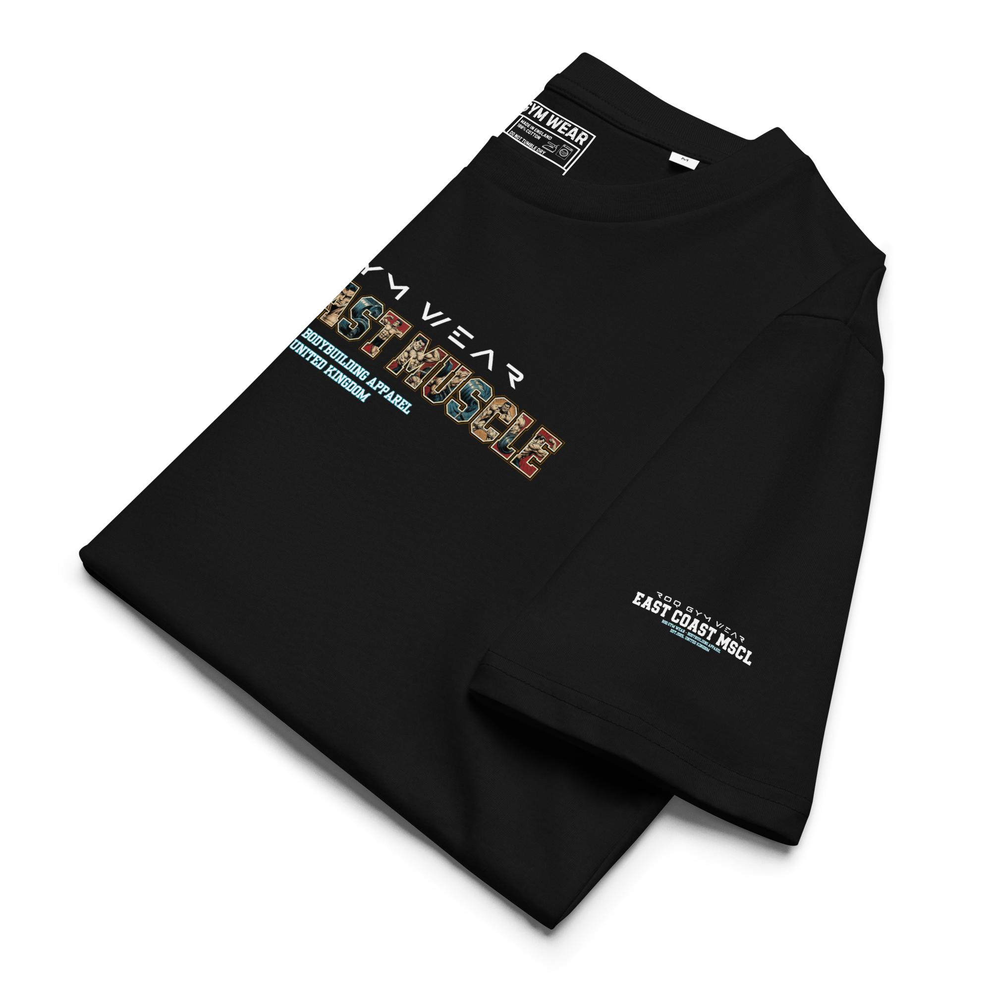 East Coast Muscle - Regular T-Shirt - Black