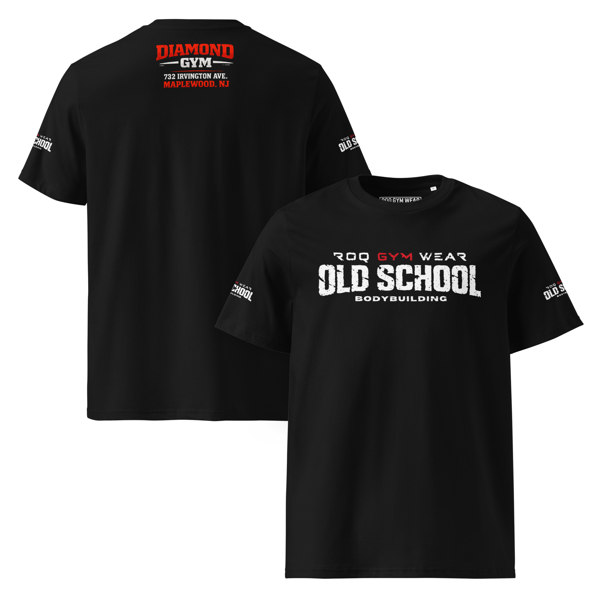 Diamond Gym Old School - Regular T-Shirt - Black
