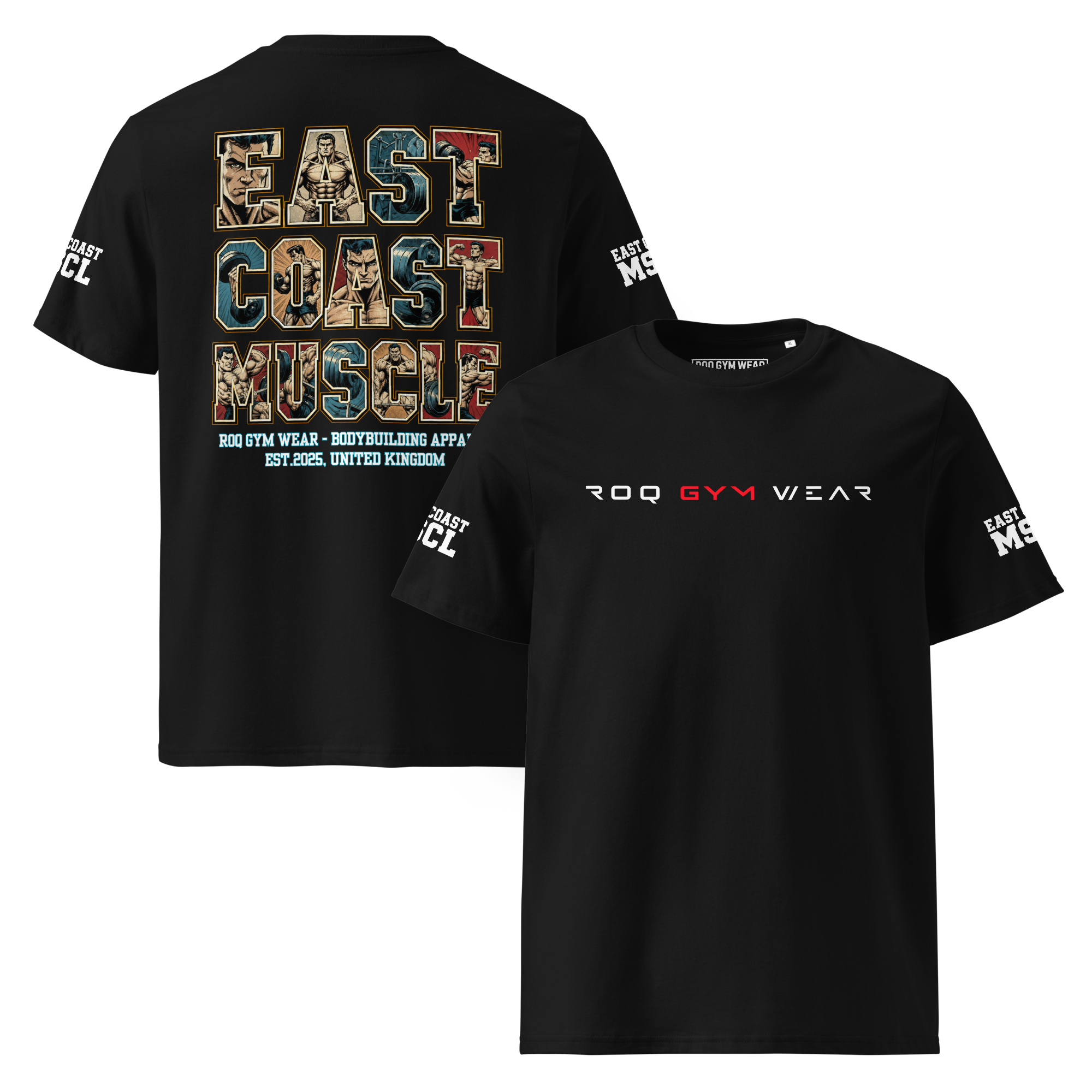 East Coast Muscle - Regular T-Shirt - Black