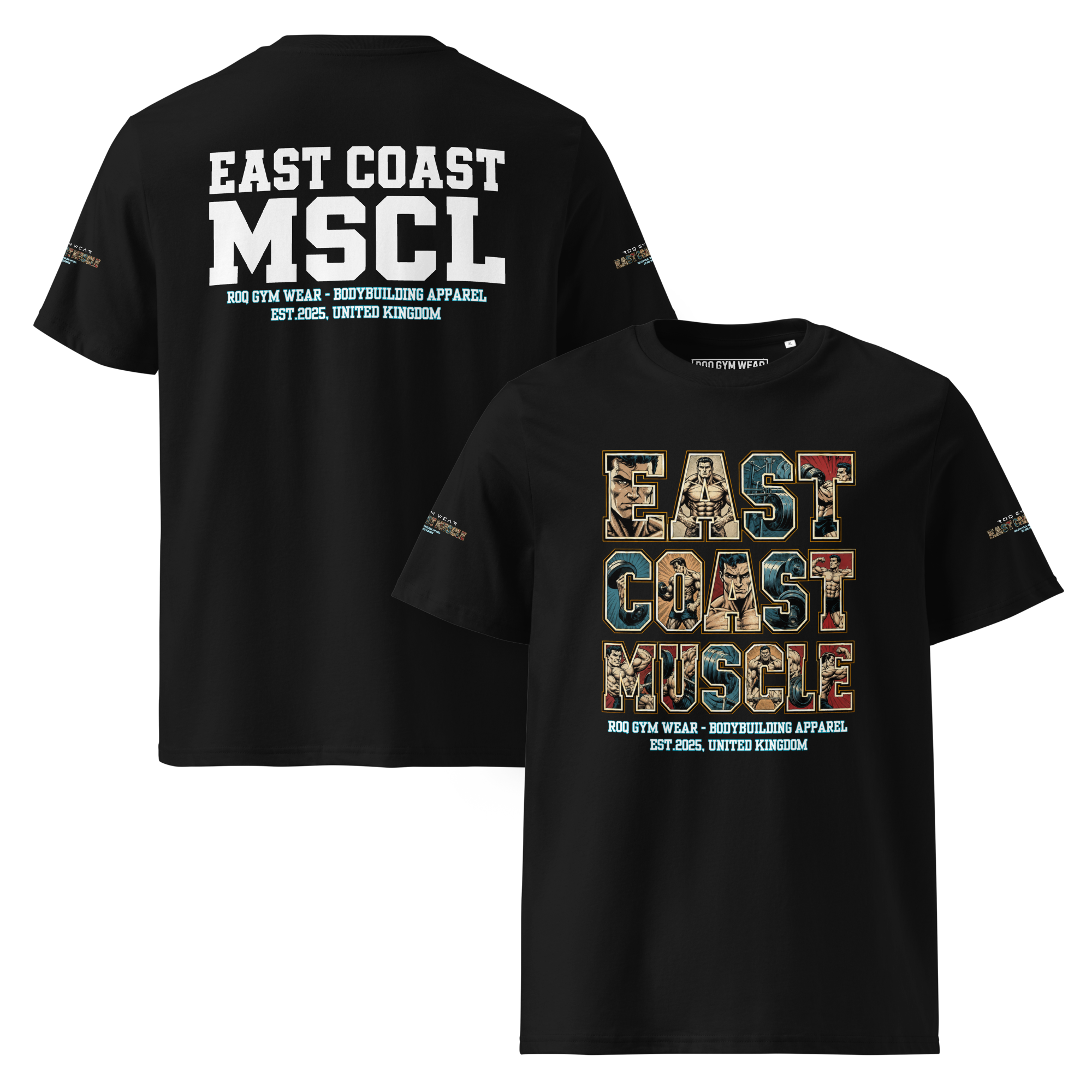 East Coast Muscle - Regular T-Shirt - Black