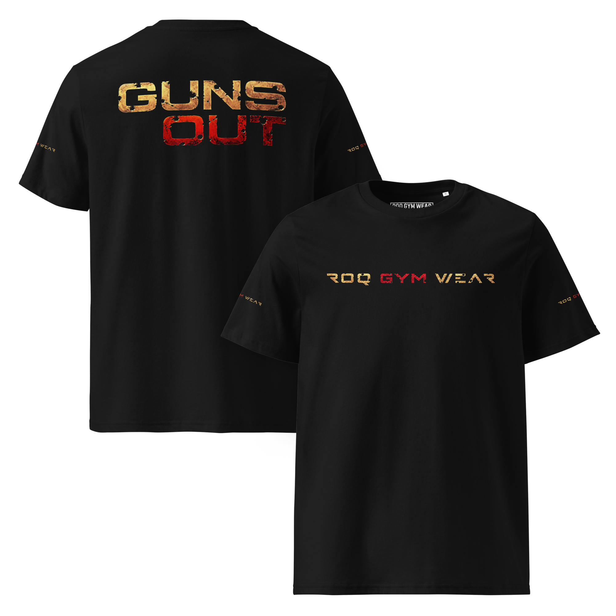 Guns Out - Regular T-Shirt - Black