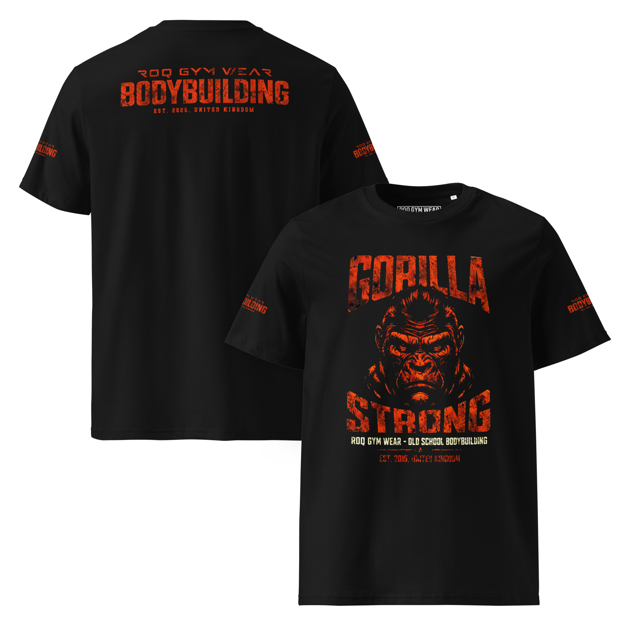 Gorilla Strong - Regular T-Shirt - Black