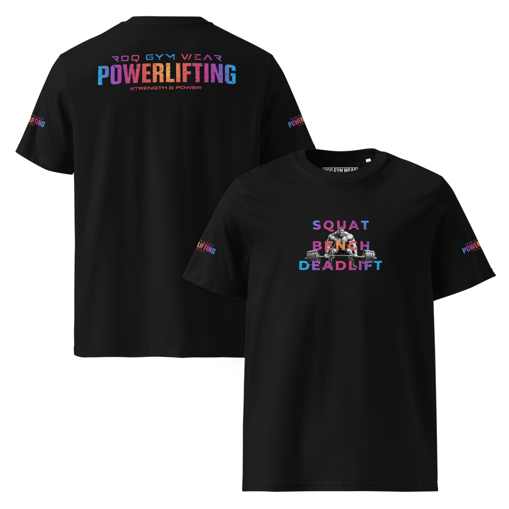 Squat Bench Deadlift - Regular T-Shirt - Black