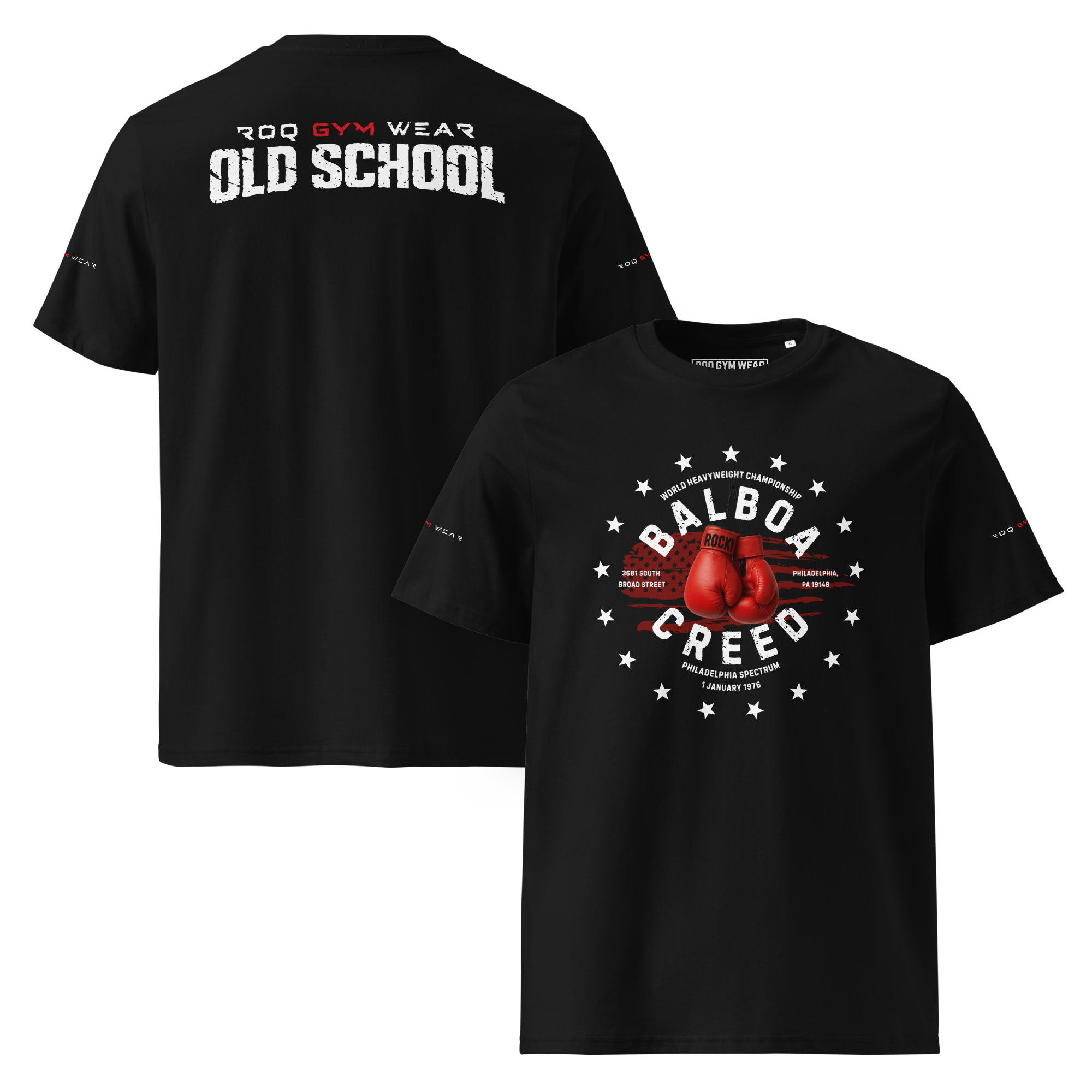 Balboa v Creed - Regular T-Shirt - Black