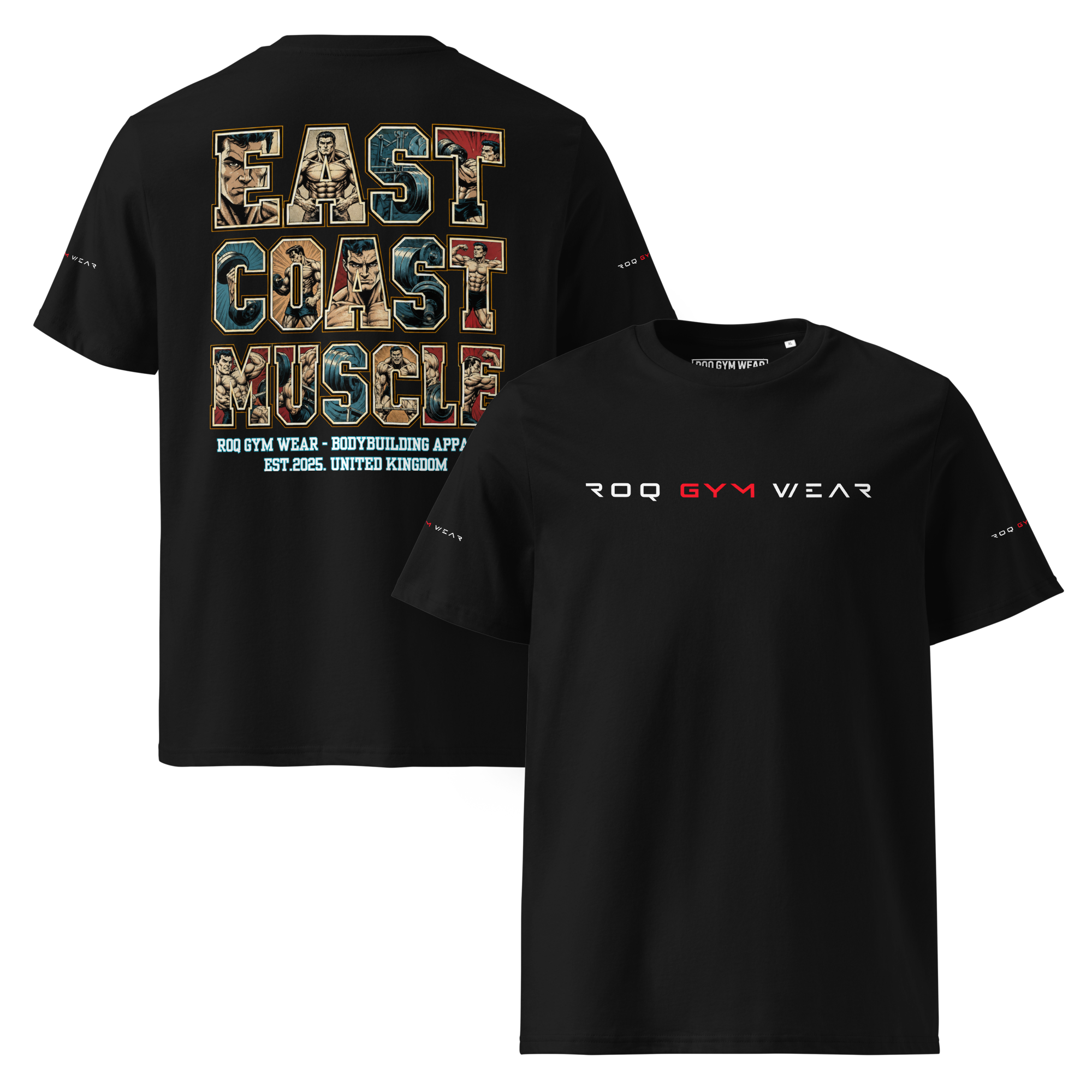 East Coast Muscle - Regular T-Shirt - Black