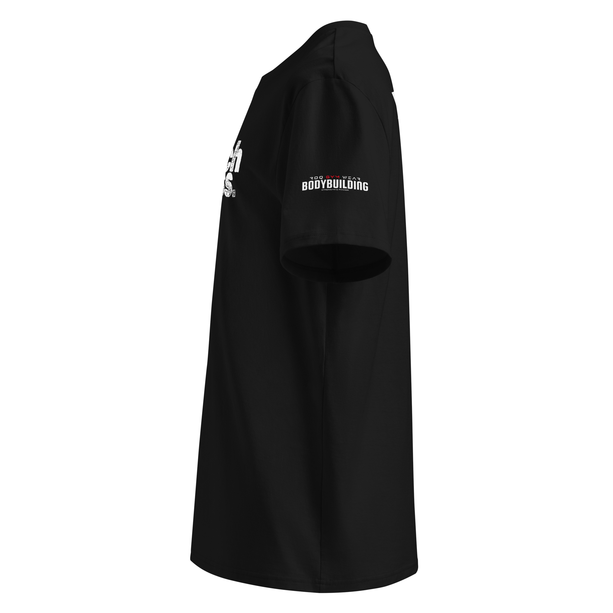 Bench Press - Regular T-Shirt - Black/White