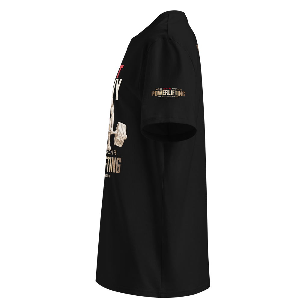 Lift Heavy - Regular T-Shirt - Black