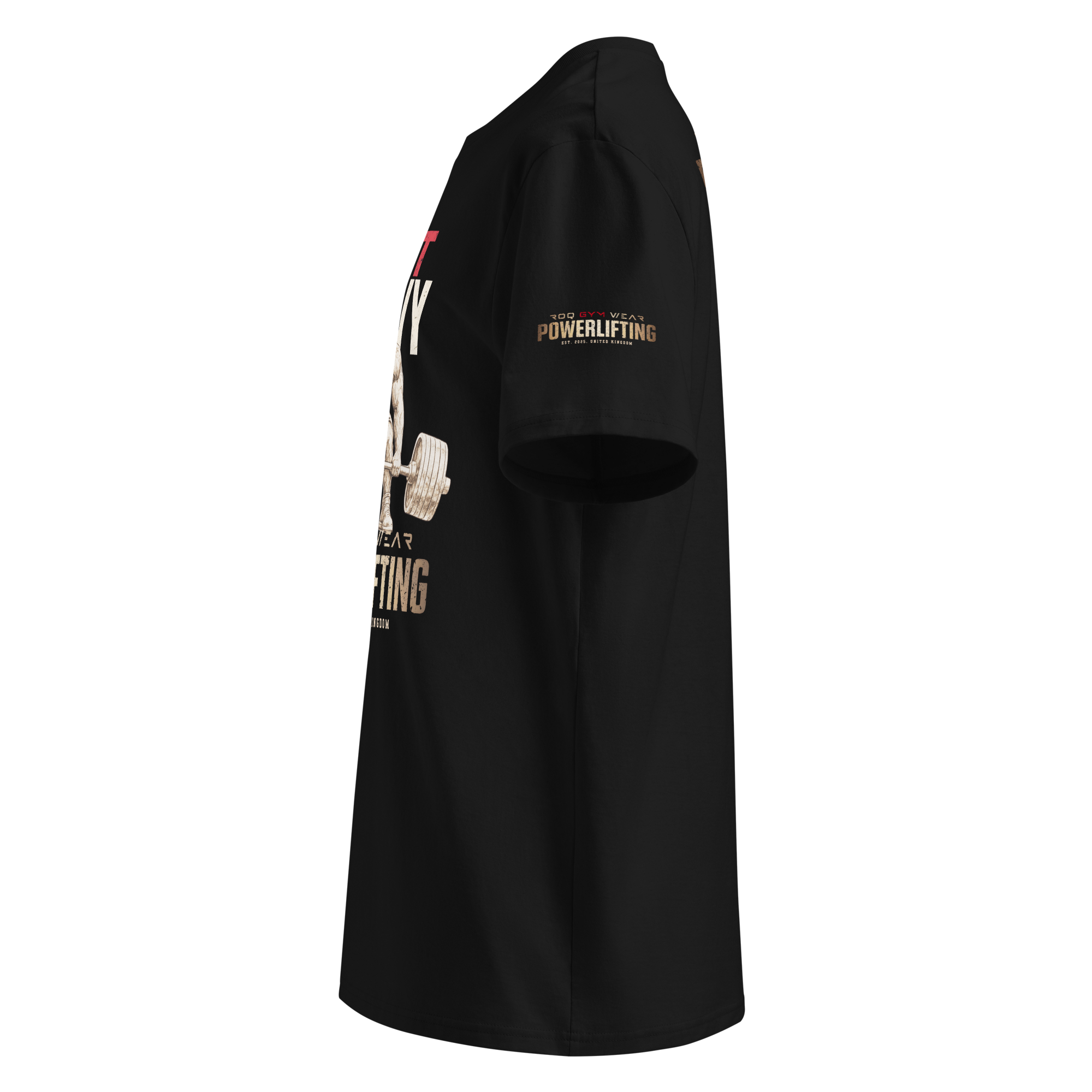 Lift Heavy - Regular T-Shirt - Black