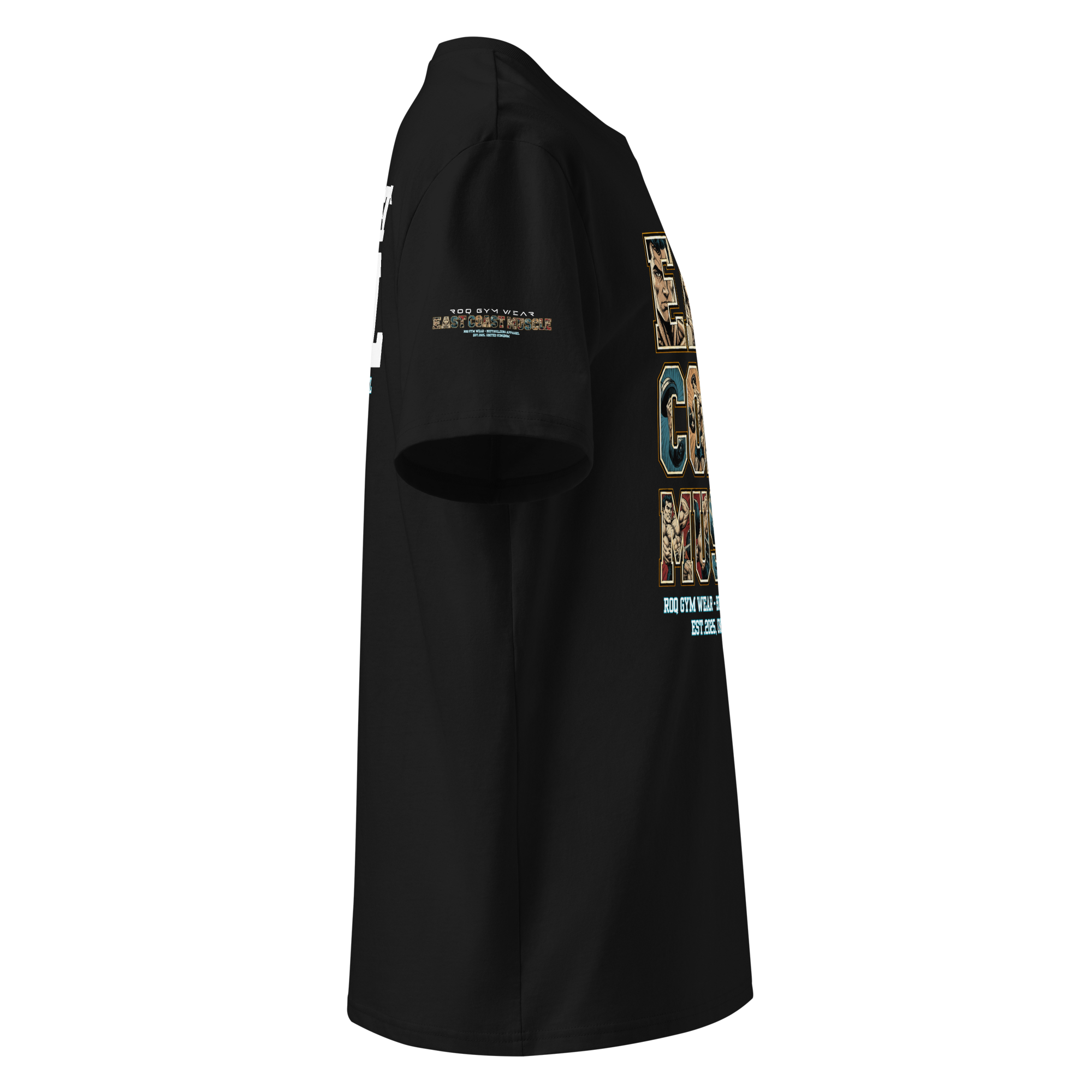 East Coast Muscle - Regular T-Shirt - Black