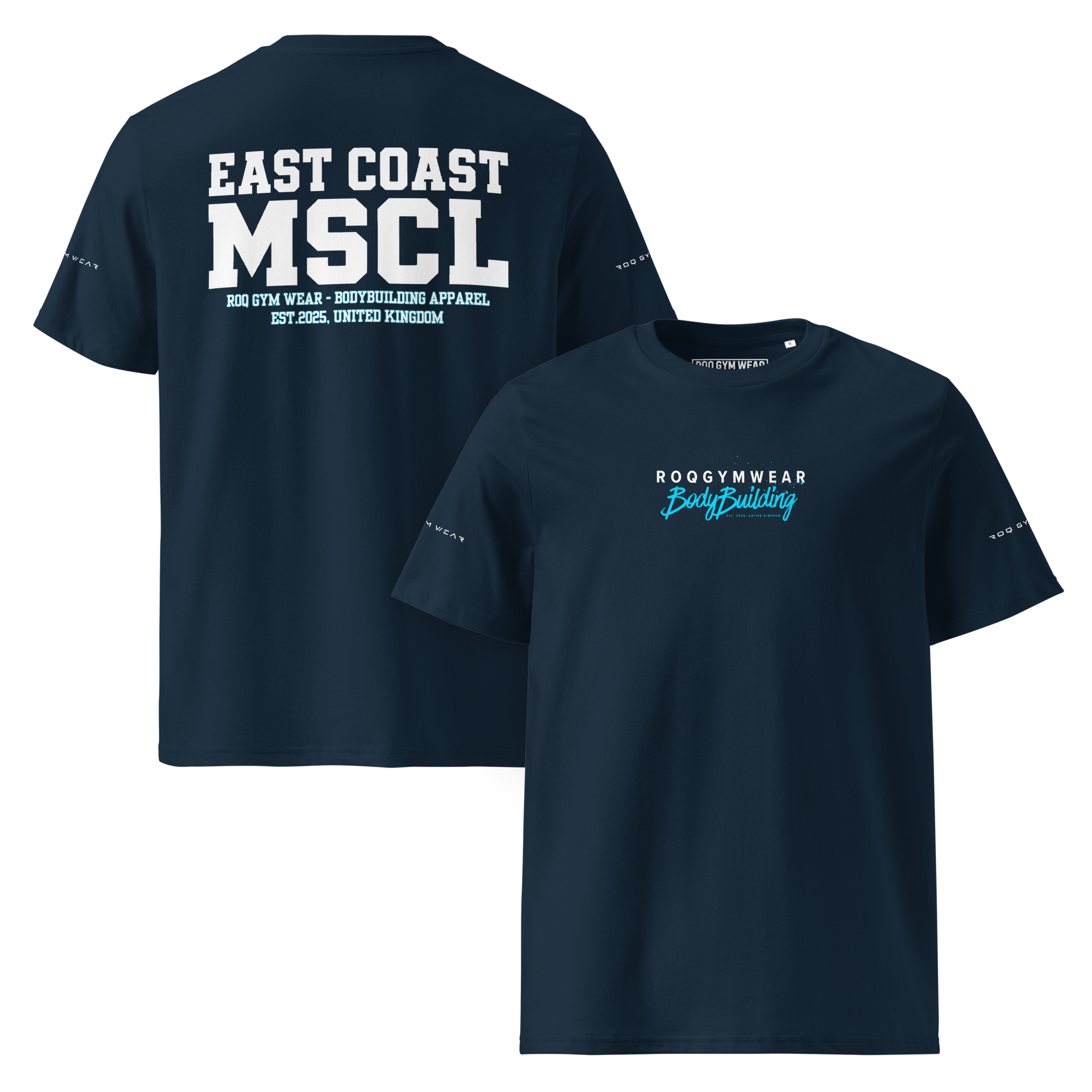 East Coast Muscle - Regular T-Shirt - Navy Blue