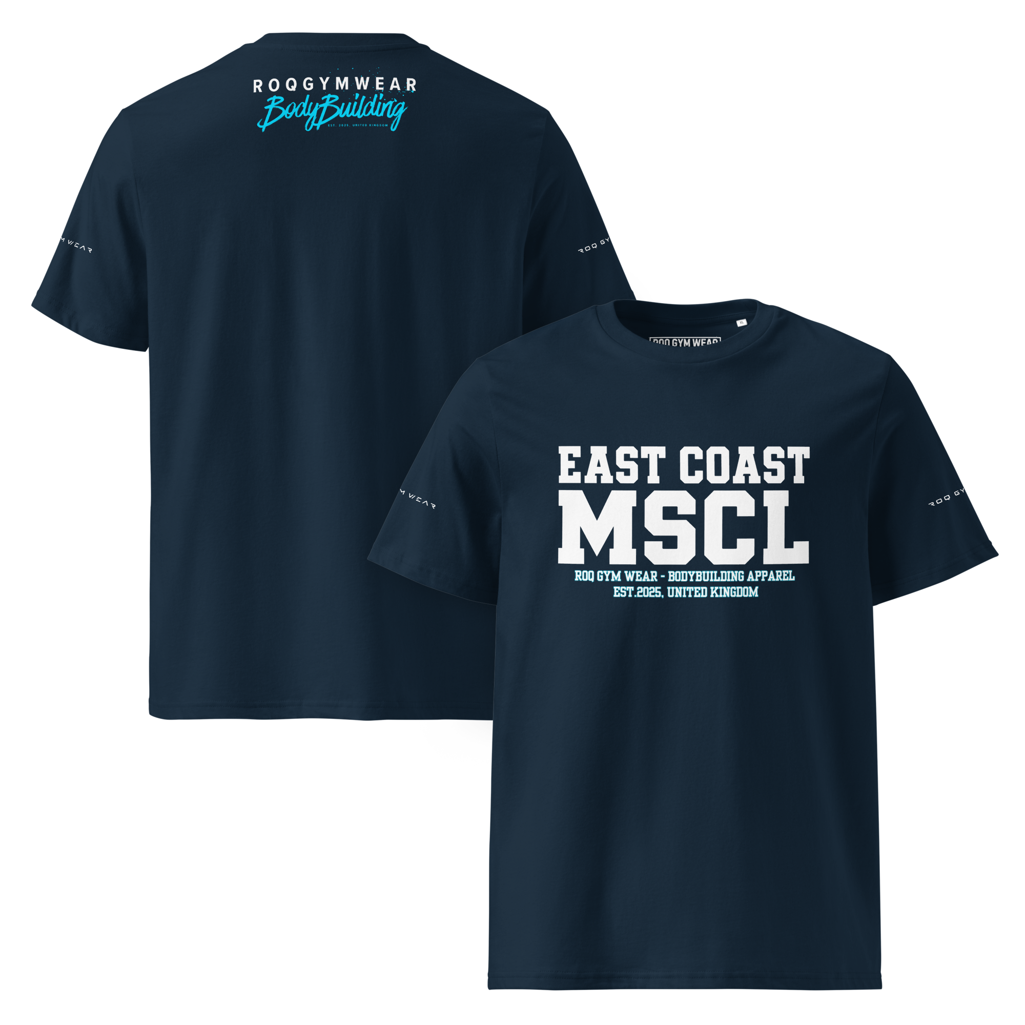 East Coast Muscle - Regular T-Shirt - Navy Blue