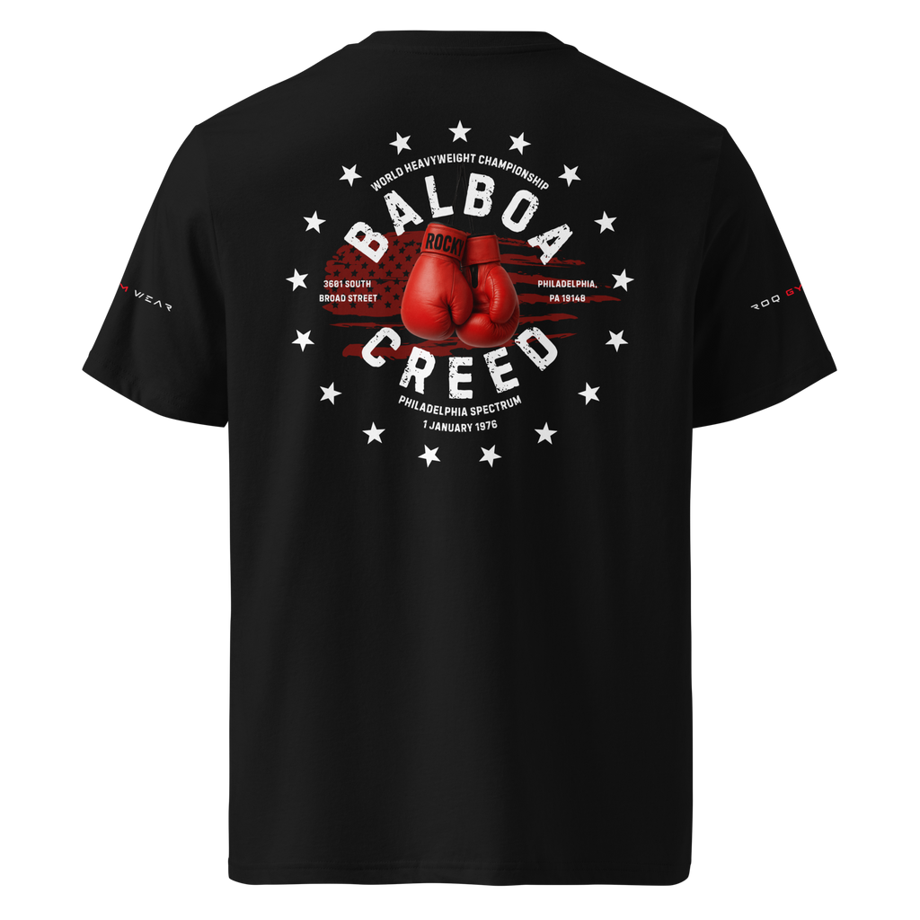 Balboa v Creed - Regular T-Shirt - Black
