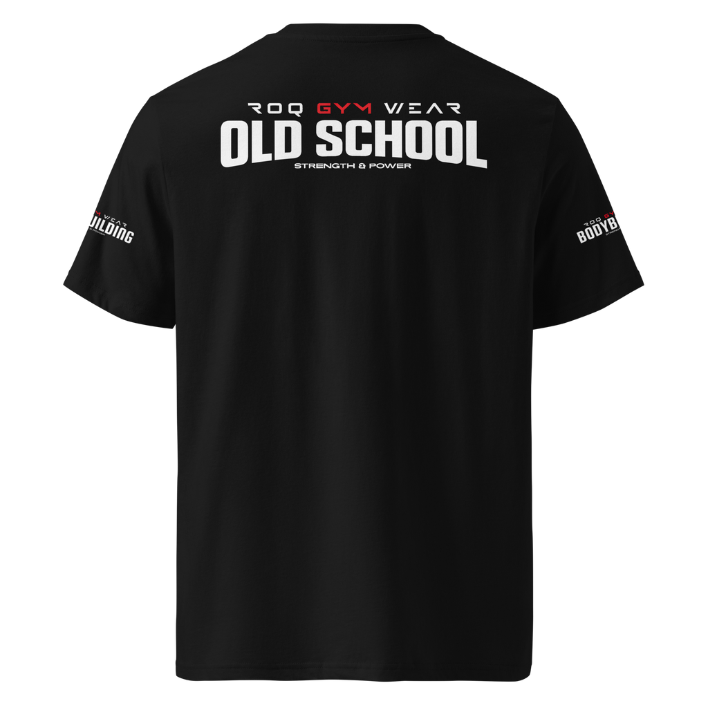 Old School BodyBuilding - Regular T-Shirt - Black