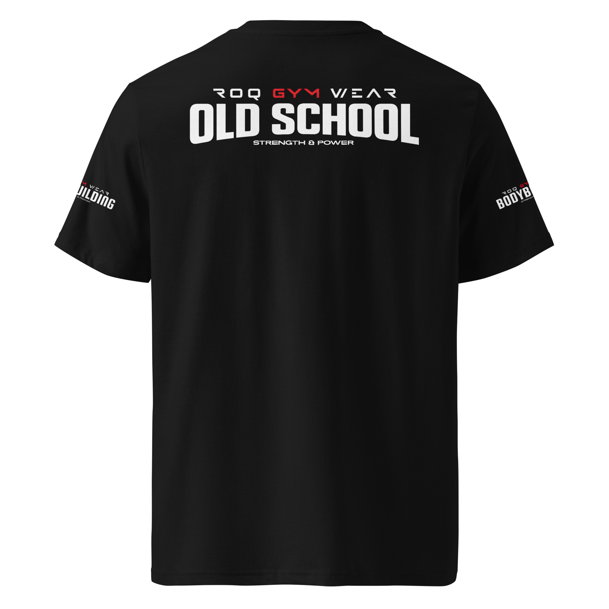 Old School BodyBuilding - Regular T-Shirt - Black