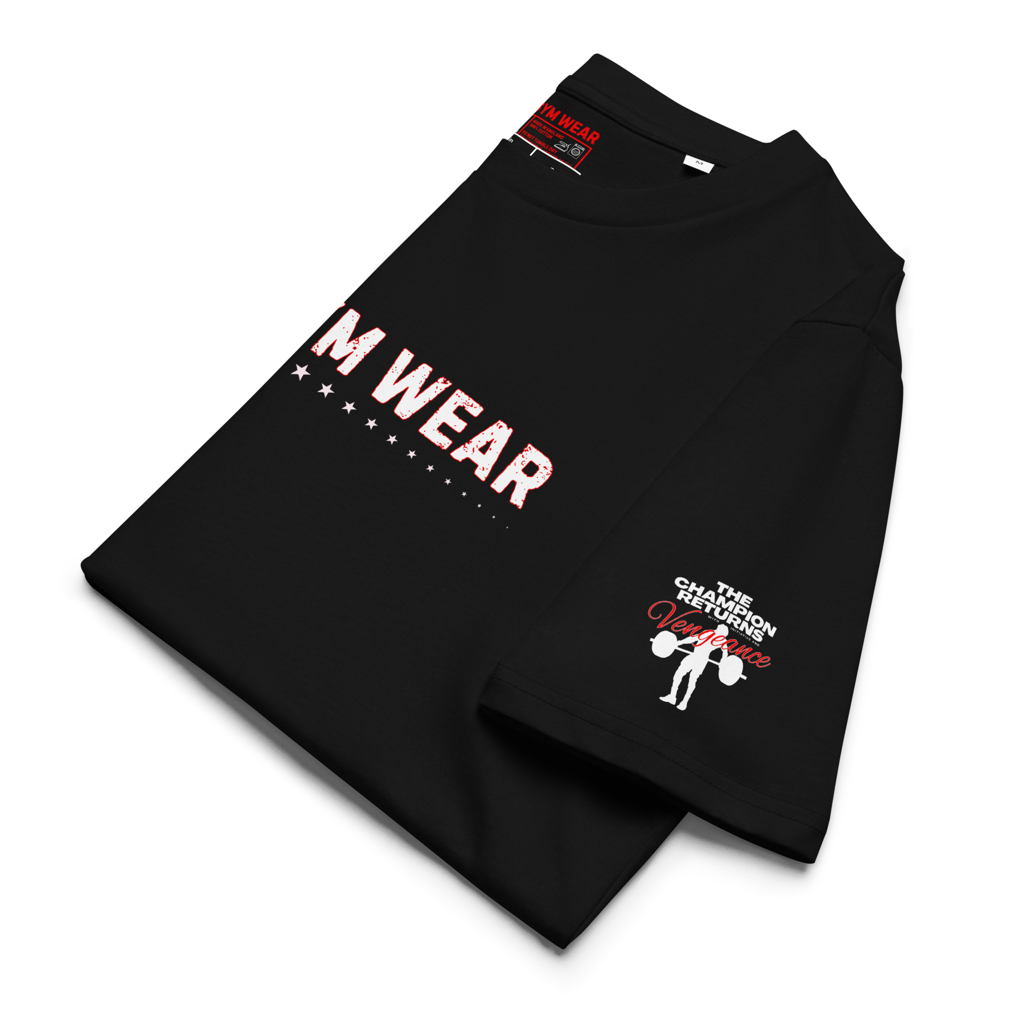 The Champion Returns - Regular T-Shirt - Black