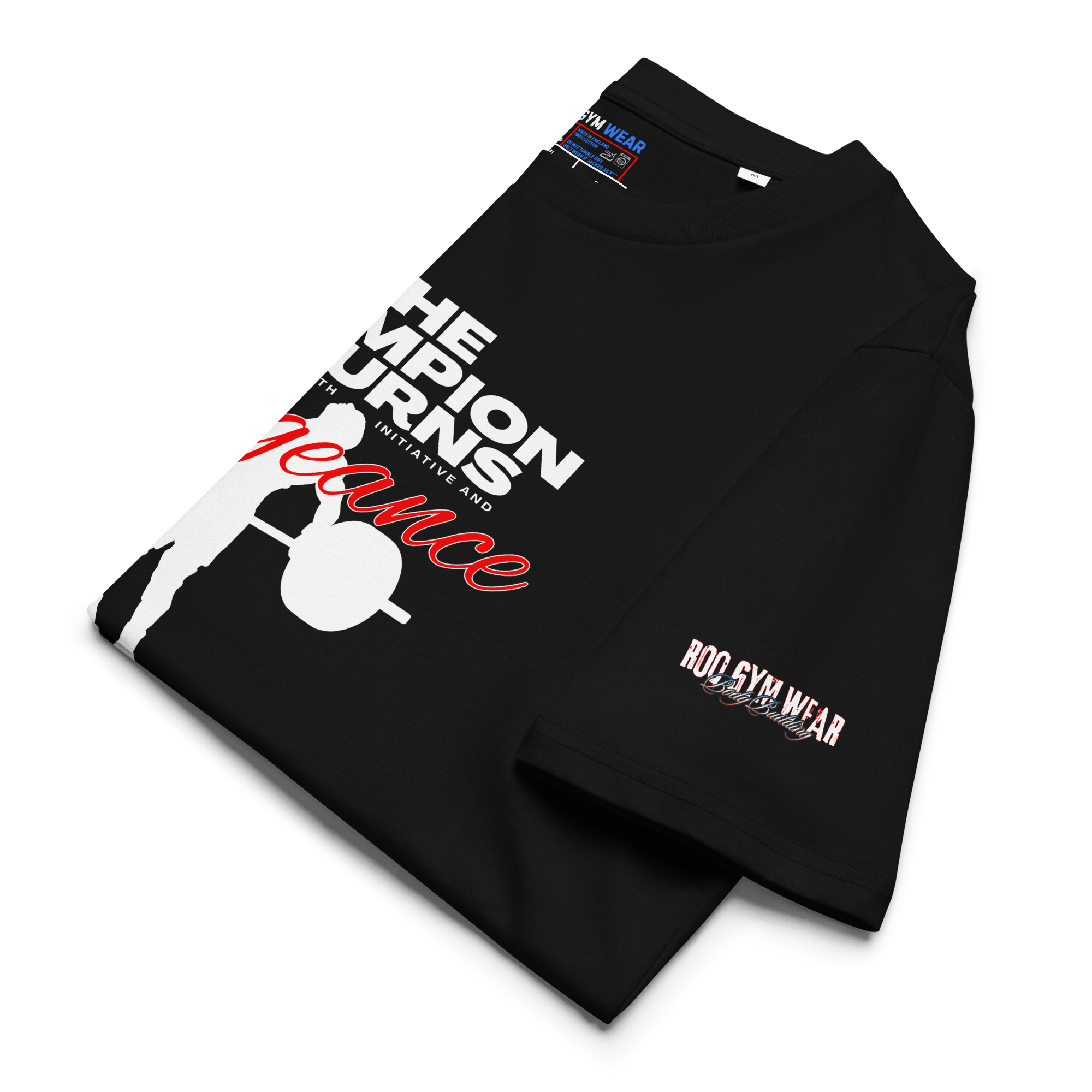 The Champion Returns - Regular T-Shirt - Black