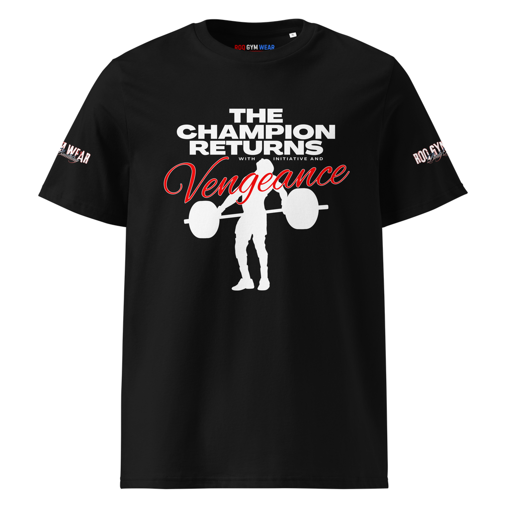 The Champion Returns - Regular T-Shirt - Black