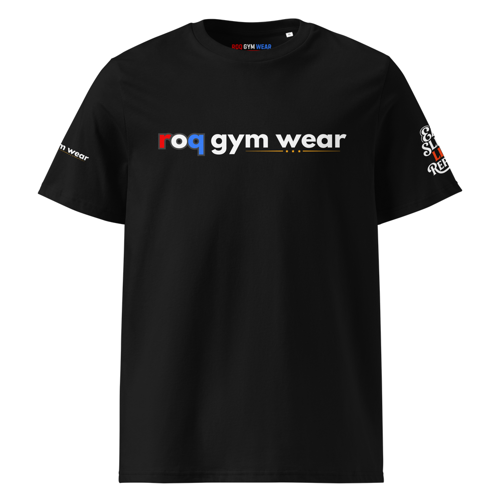 Eat Sleep Lift Repeat - Regular T-Shirt - Black