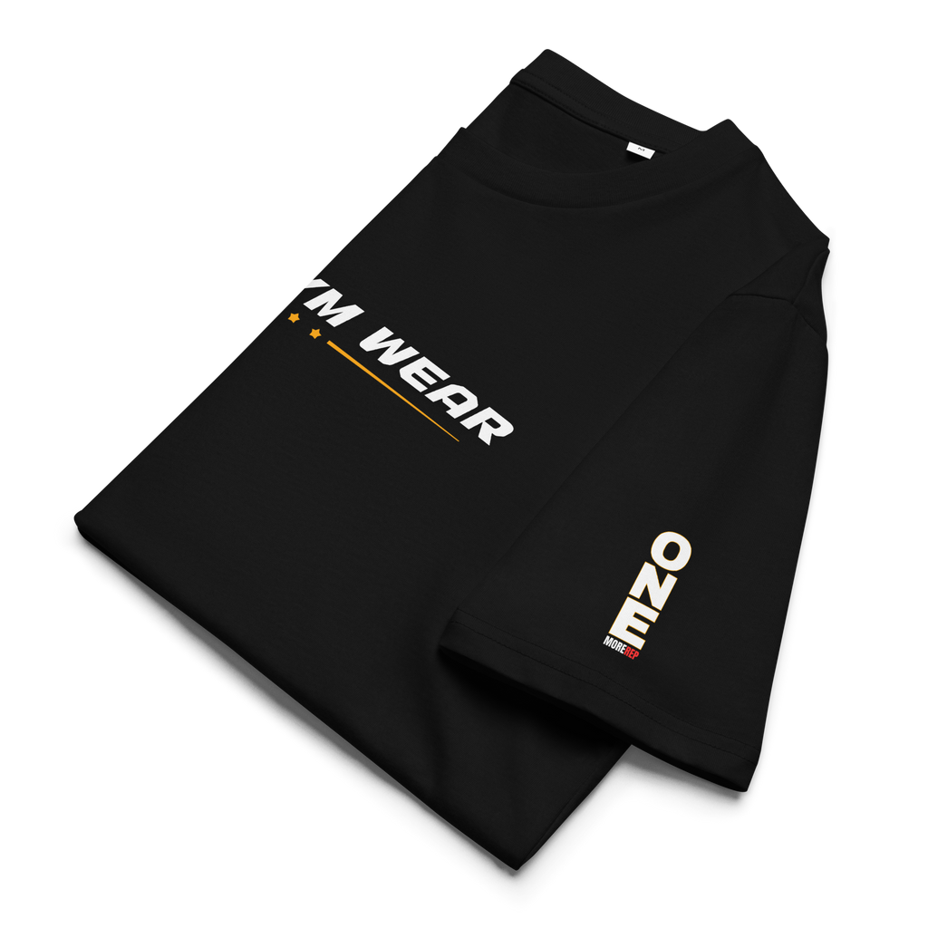 One More Rep - Regular T-Shirt - Black
