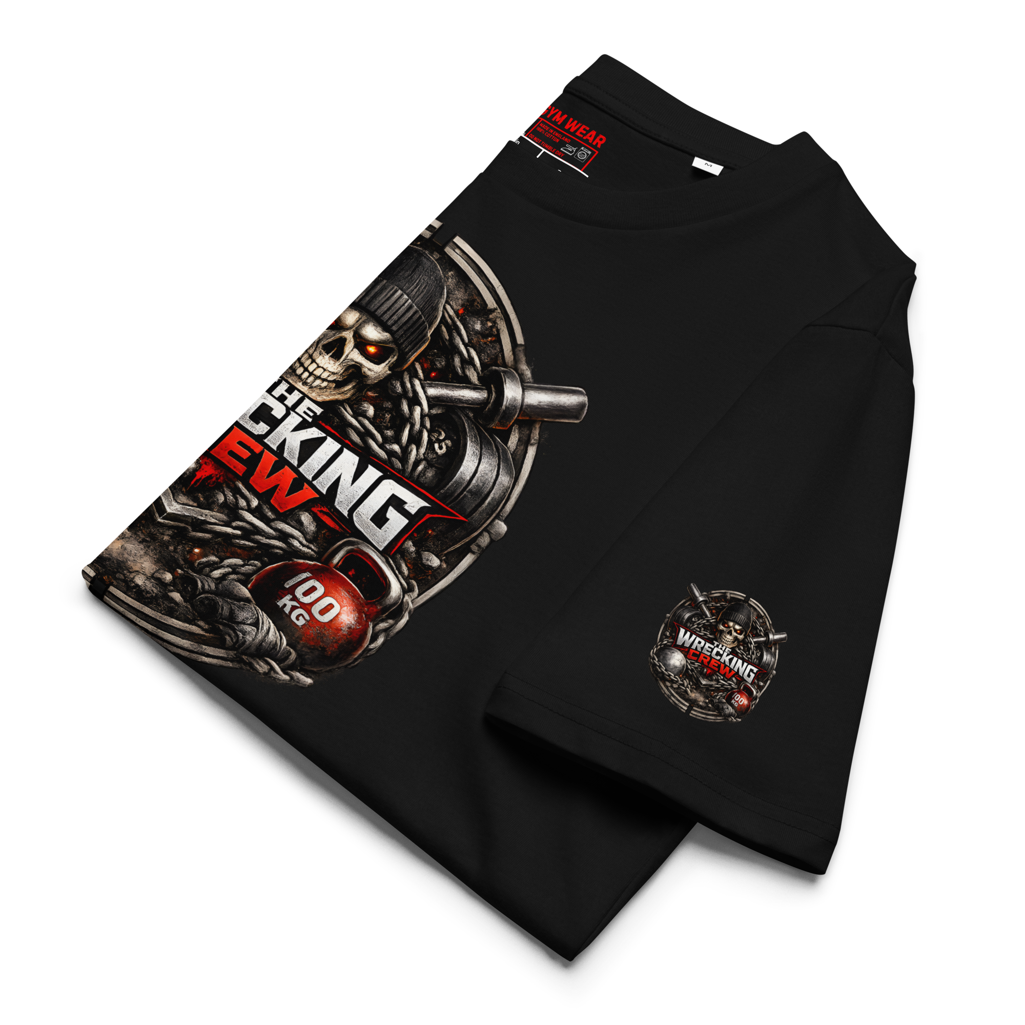 The Wrecking Crew - Regular T-Shirt - Black