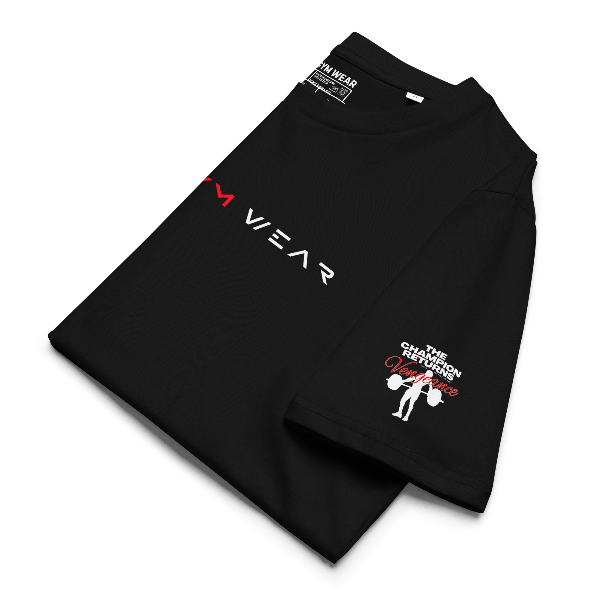 The Champion Returns - Regular T-Shirt - Black