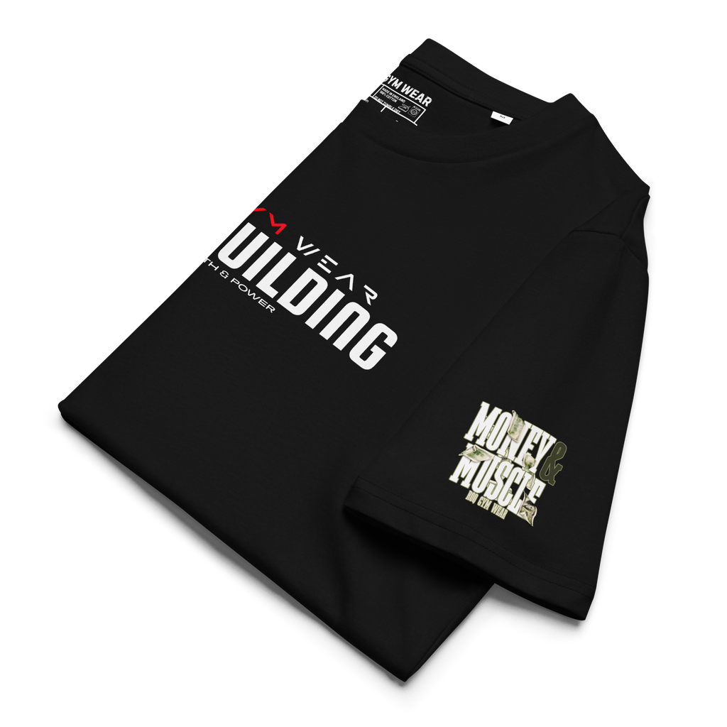 Money & Muscle - Regular T-Shirt - Black
