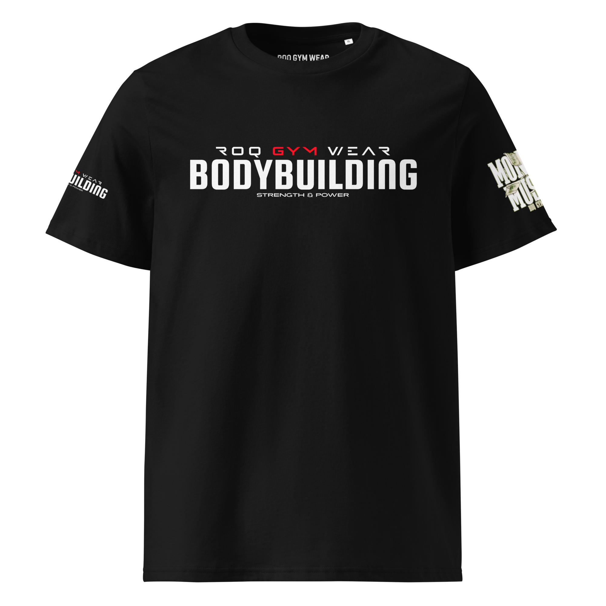 Money & Muscle - Regular T-Shirt - Black