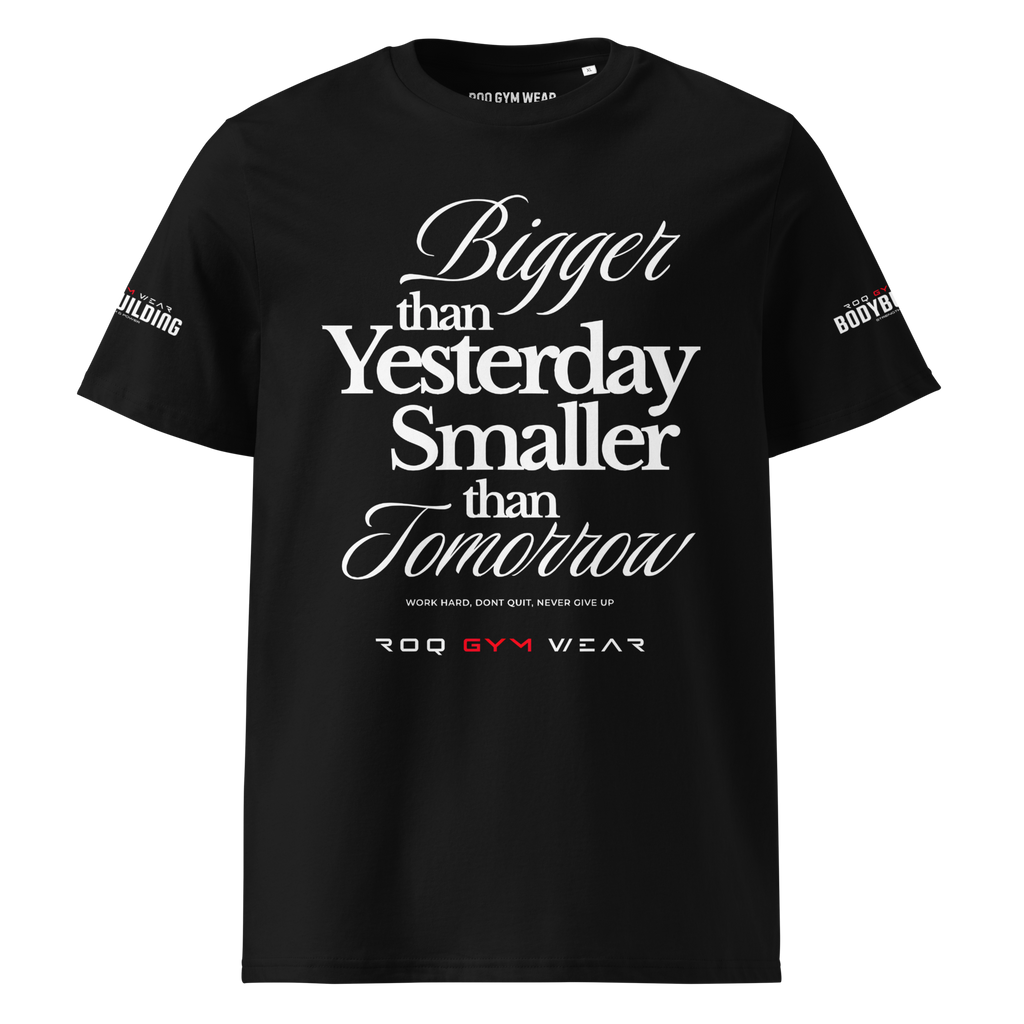 Bigger Than Yesterday - Regular T-Shirt - Black