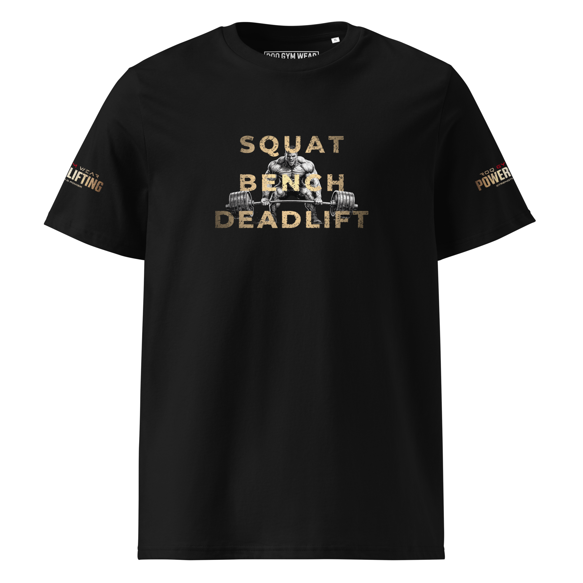 Squat Bench Deadlift - Regular T-Shirt - Black