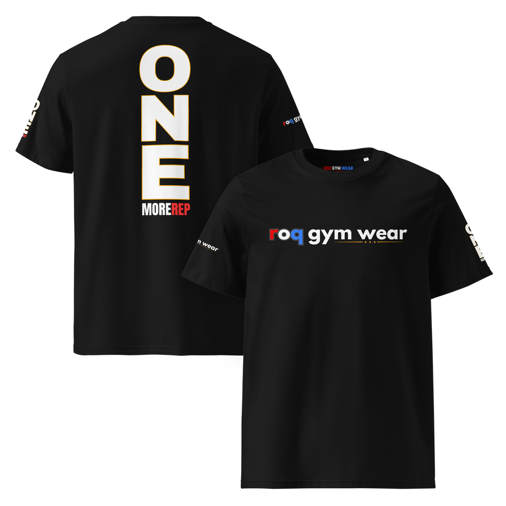 One More Rep - Regular T-Shirt - Black