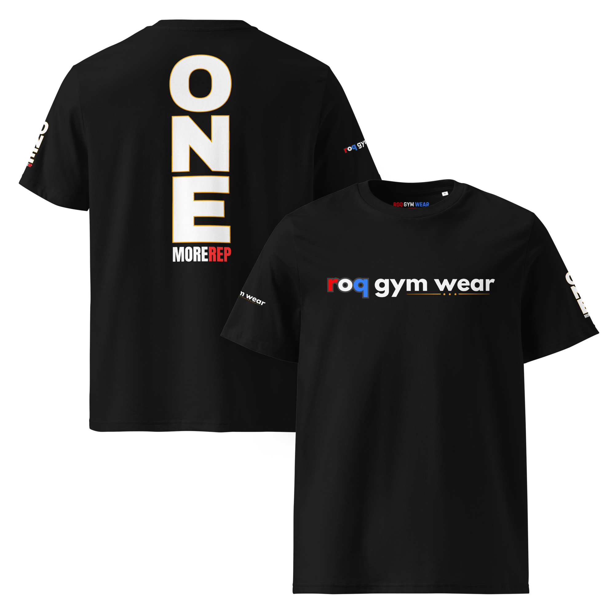 One More Rep - Regular T-Shirt - Black