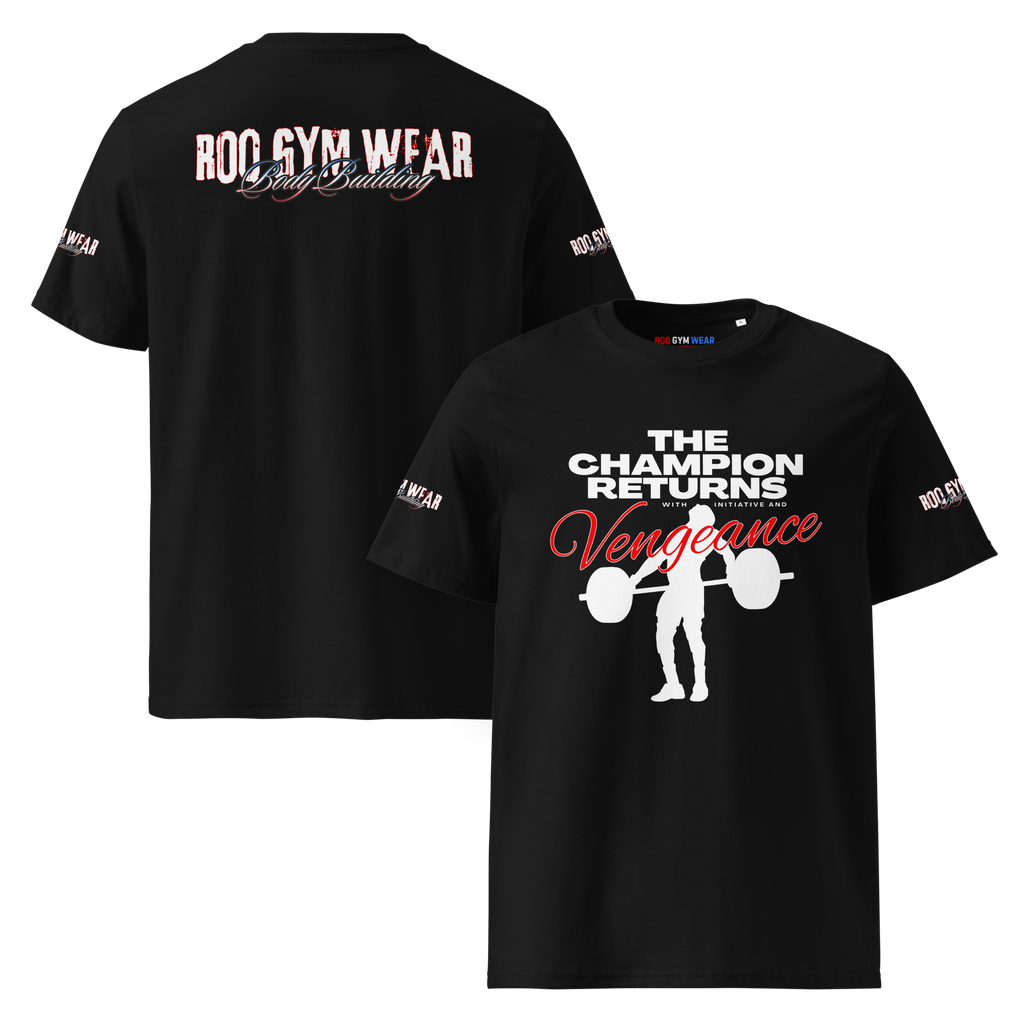 The Champion Returns - Regular T-Shirt - Black