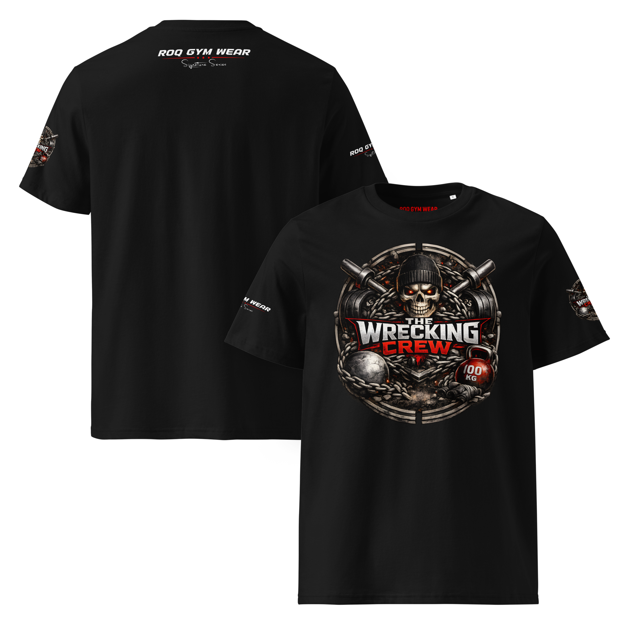 The Wrecking Crew - Regular T-Shirt - Black