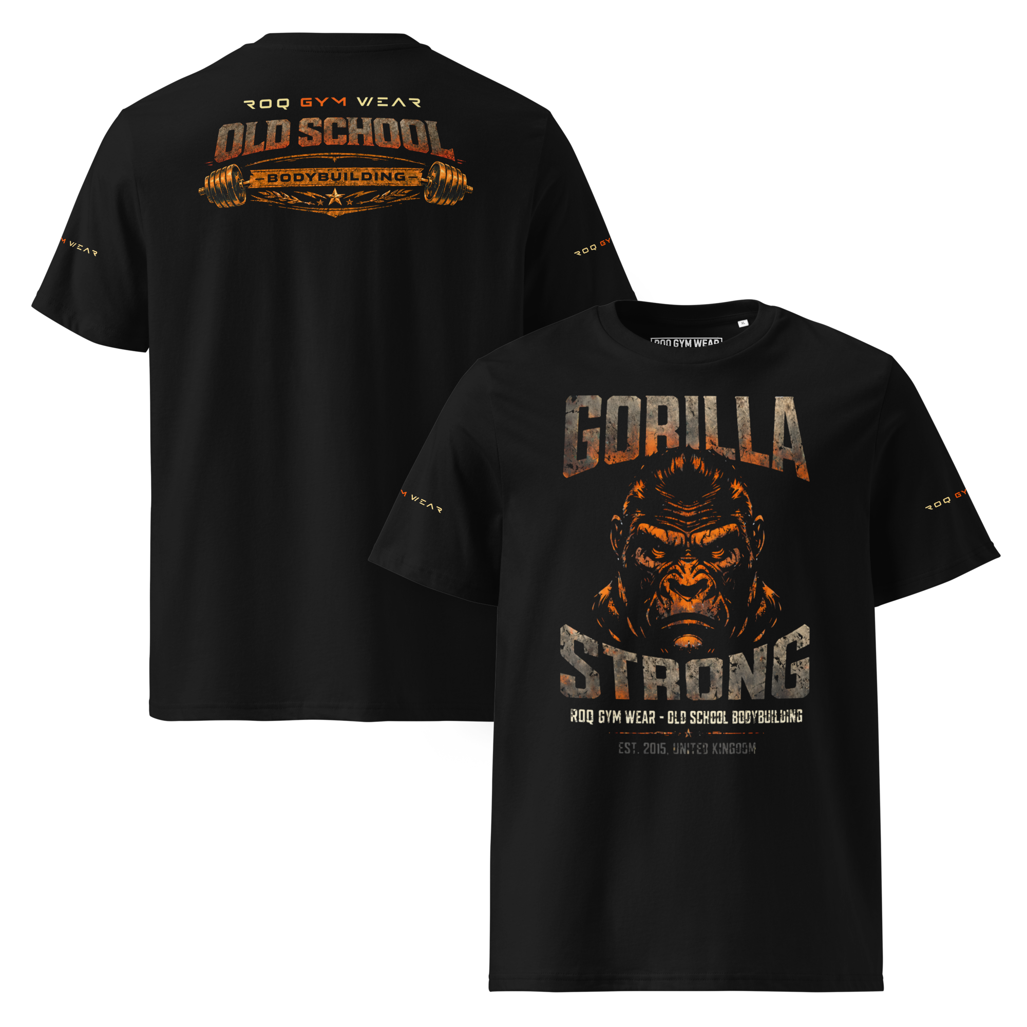 Gorilla Strong - Regular T-Shirt - Black