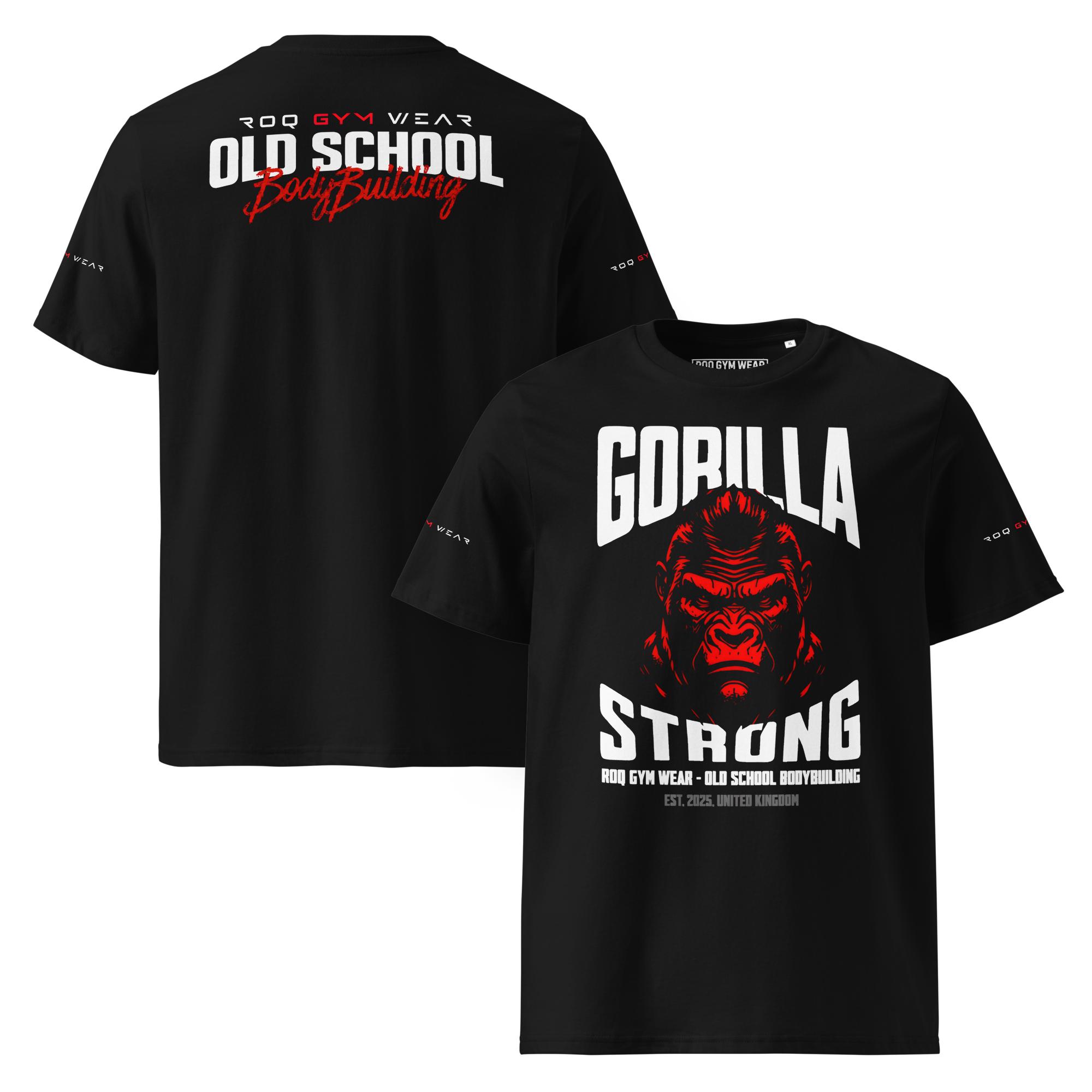 Gorilla Strong - Regular T-Shirt - Black