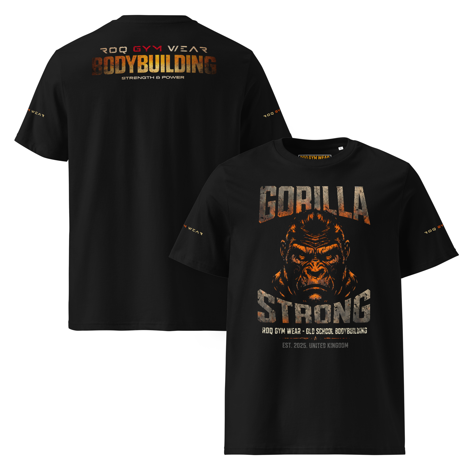 Gorilla Strong - Regular T-Shirt - Black