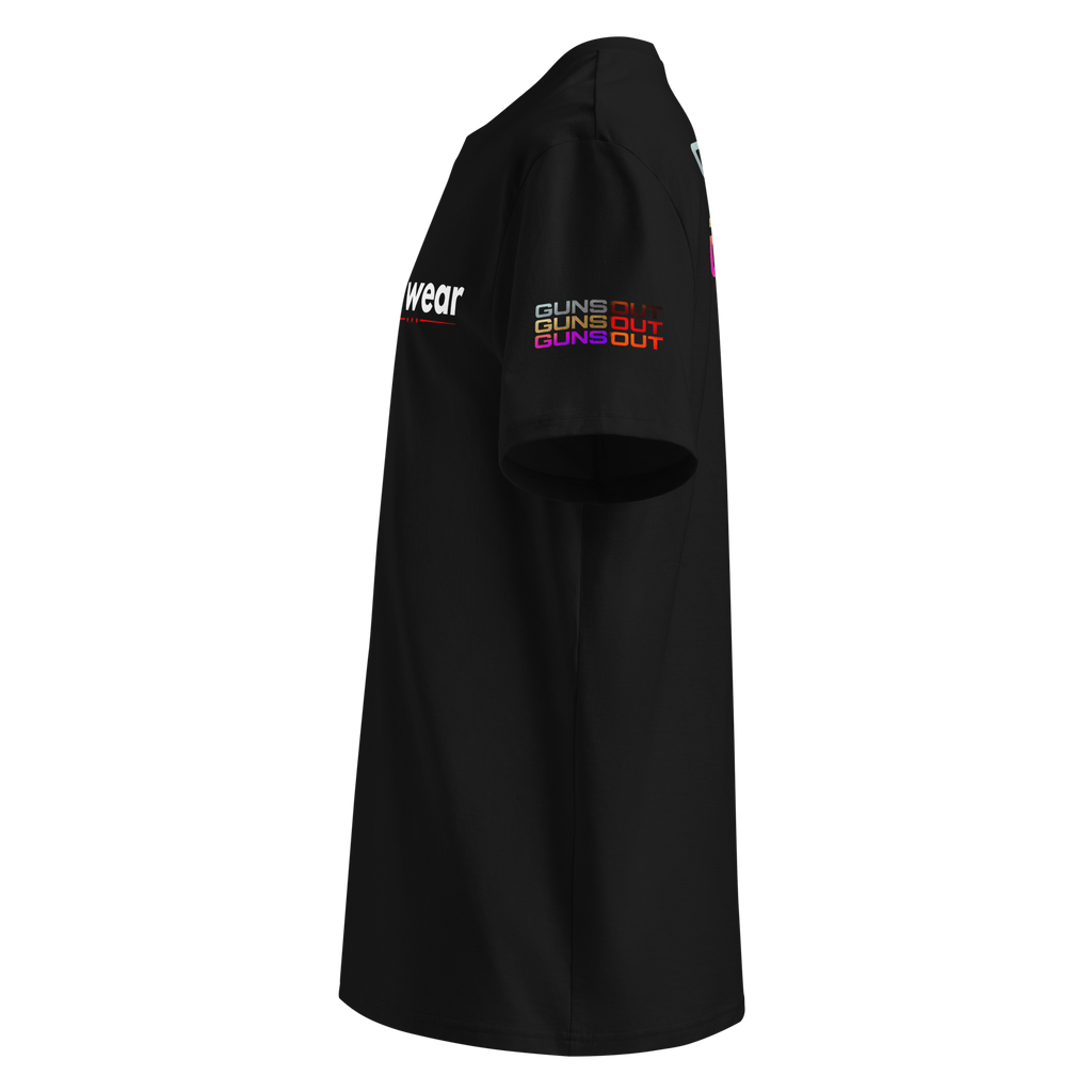 Guns Out - Regular T-Shirt - Black