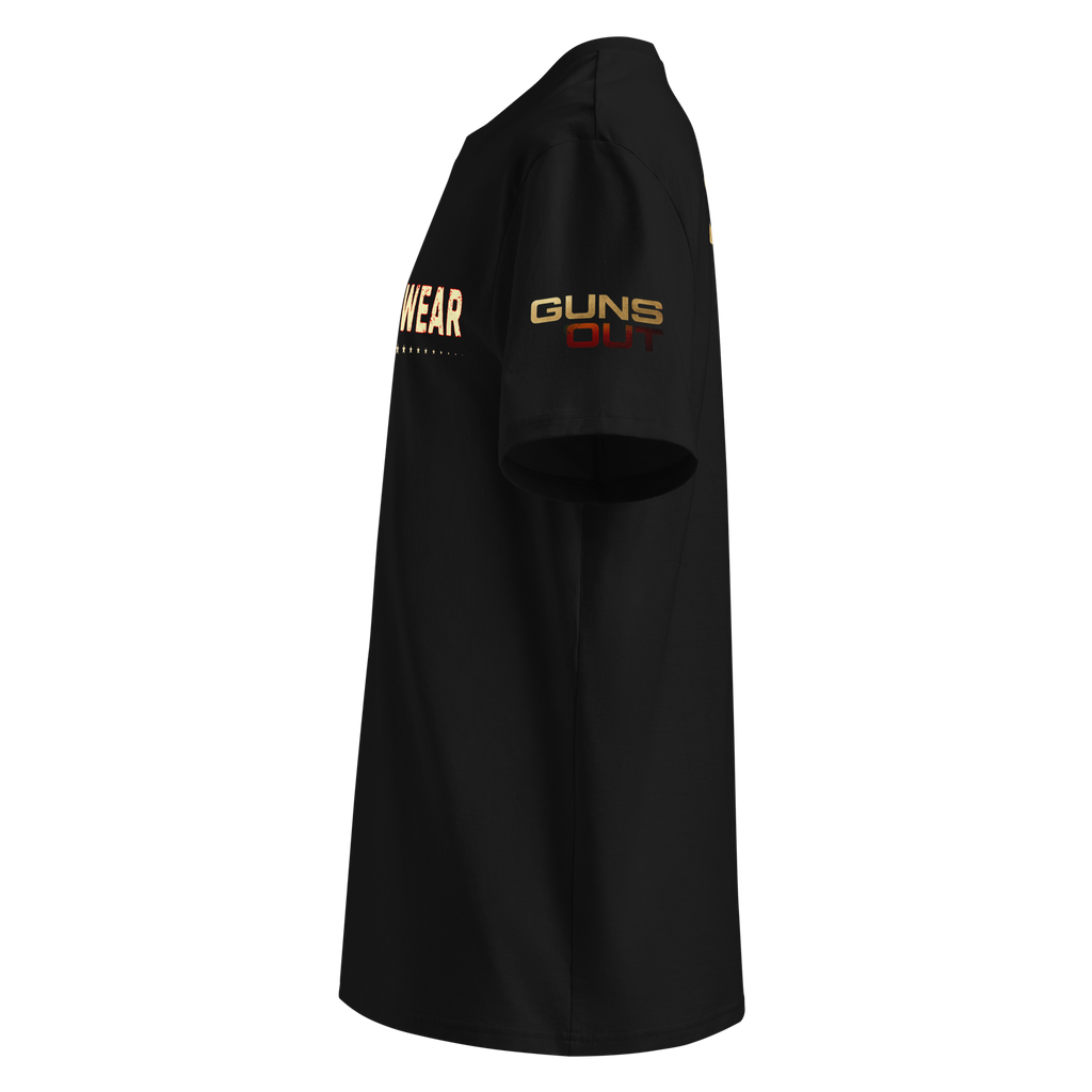 Guns Out - Regular T-Shirt - Black