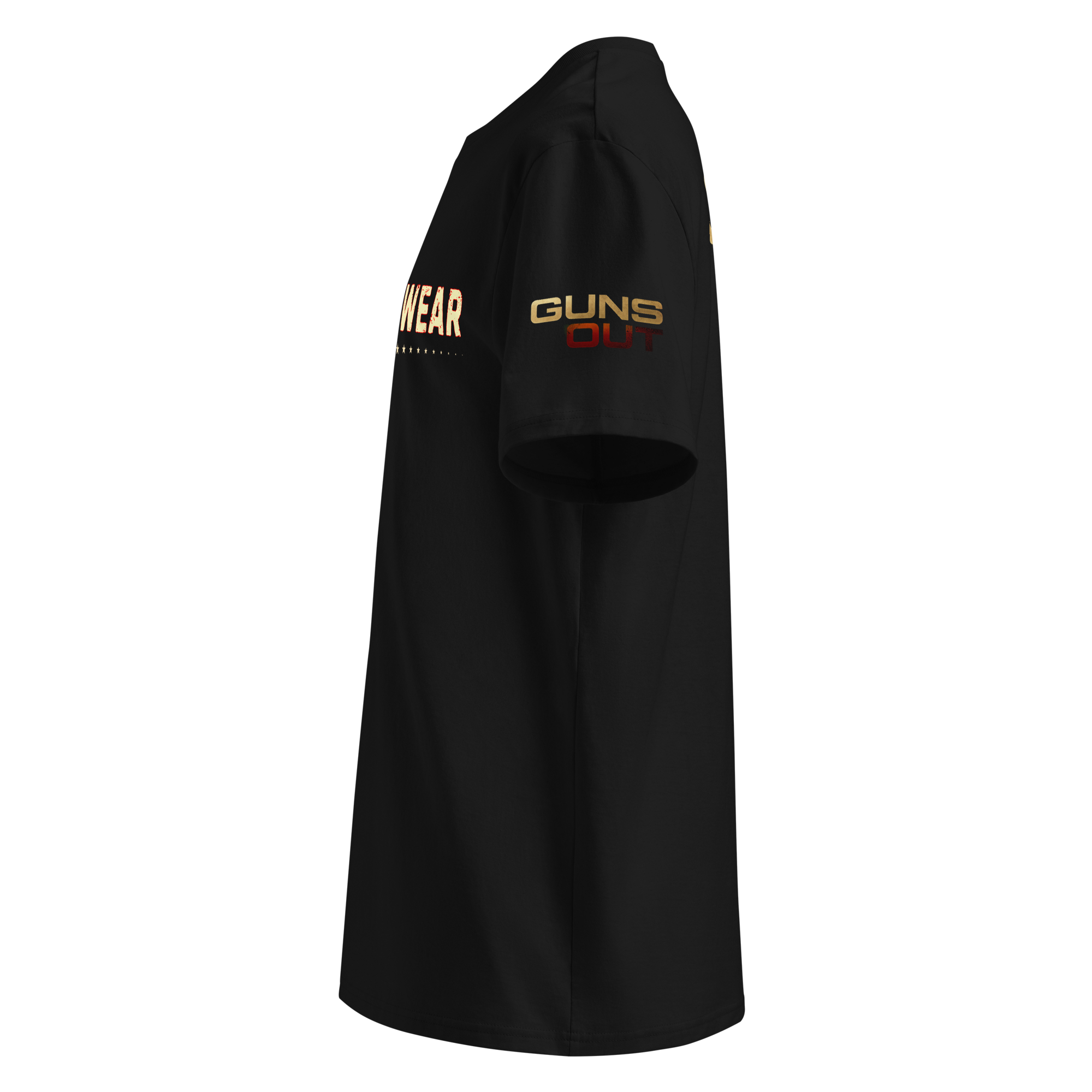 Guns Out - Regular T-Shirt - Black