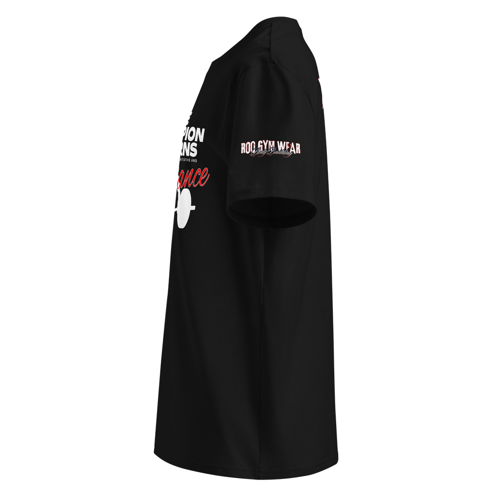 The Champion Returns - Regular T-Shirt - Black