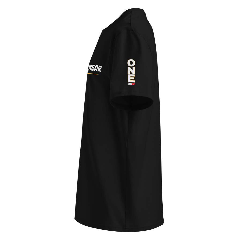 One More Rep - Regular T-Shirt - Black