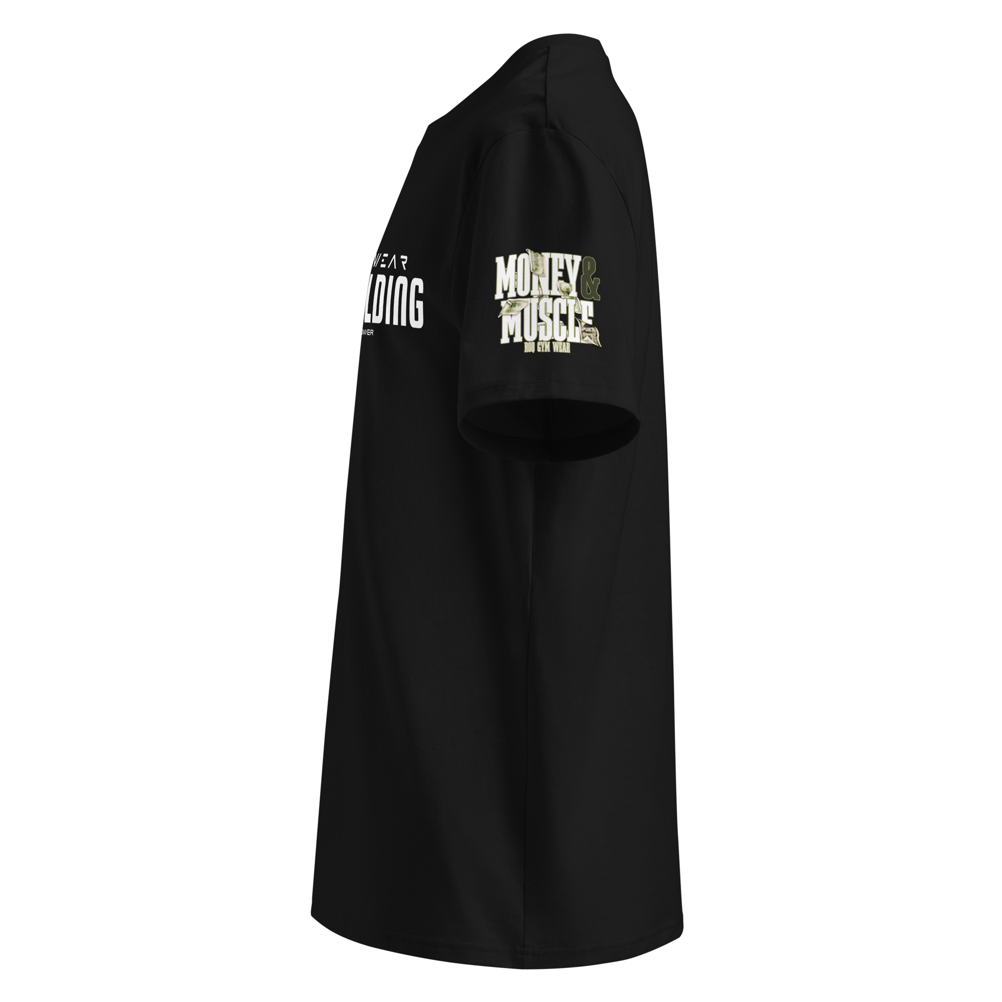 Money & Muscle - Regular T-Shirt - Black