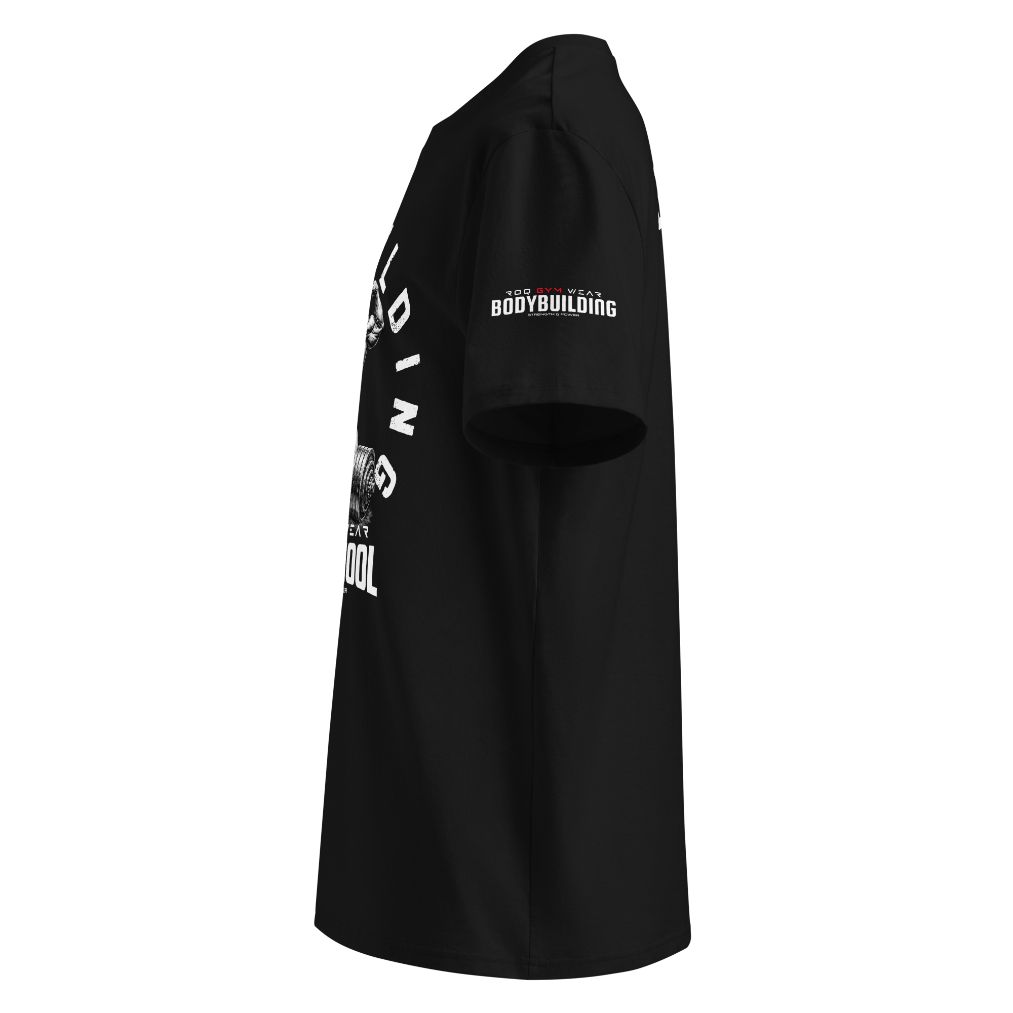 Old School BodyBuilding - Regular T-Shirt - Black