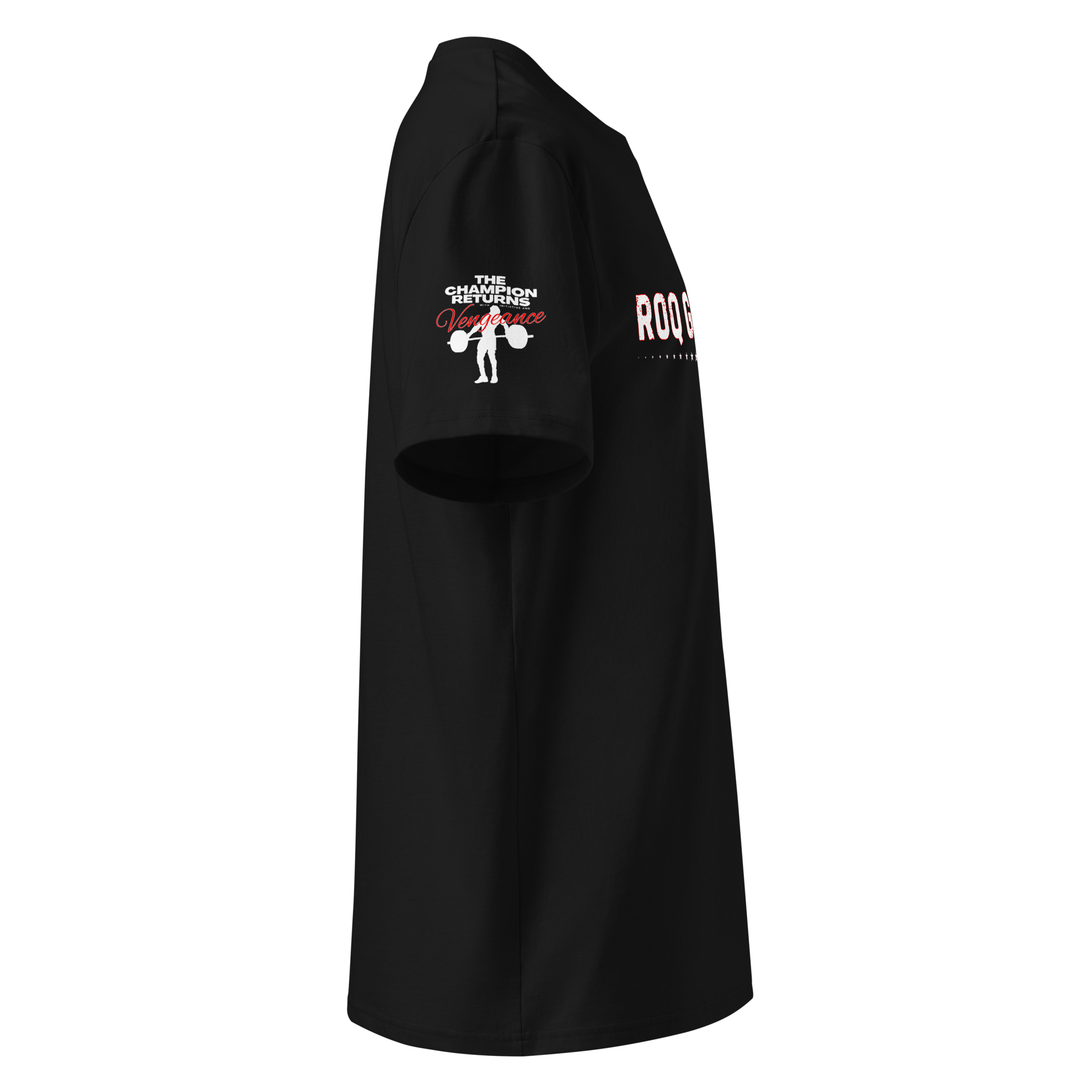 The Champion Returns - Regular T-Shirt - Black