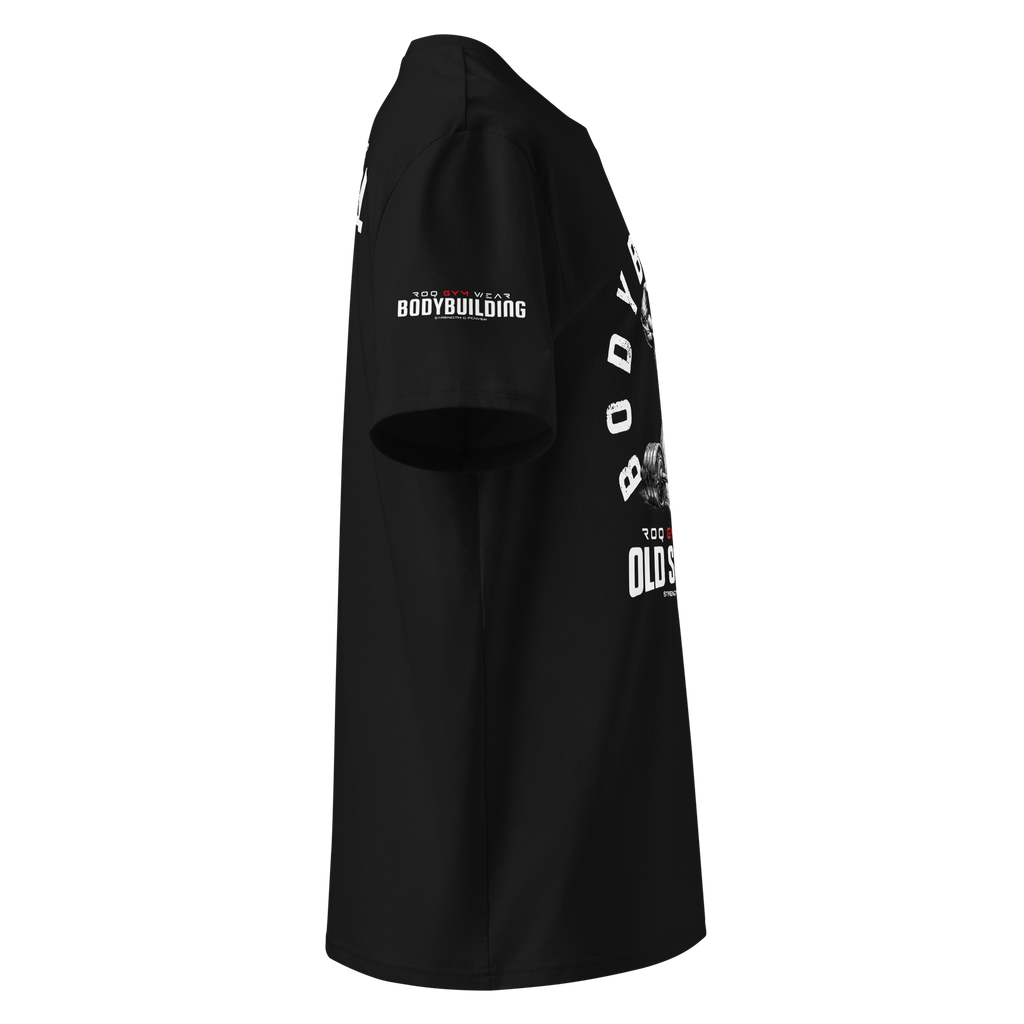 Old School BodyBuilding - Regular T-Shirt - Black