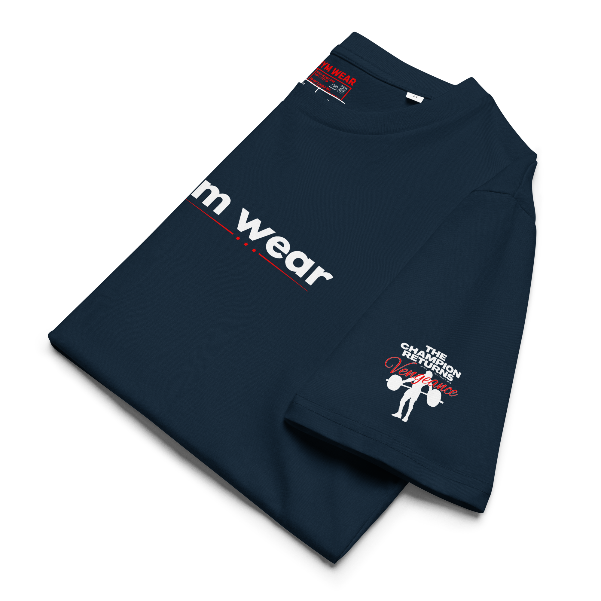 The Champion Returns - Regular T-Shirt - Navy Blue