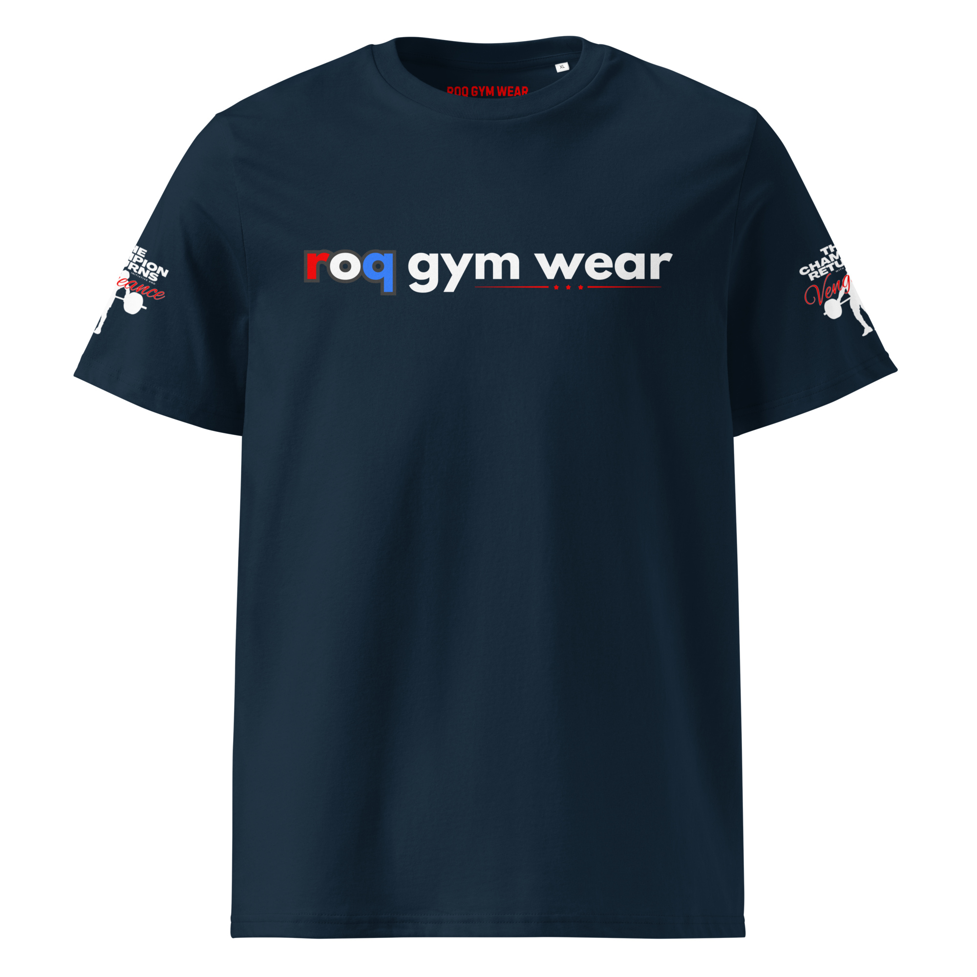 The Champion Returns - Regular T-Shirt - Navy Blue